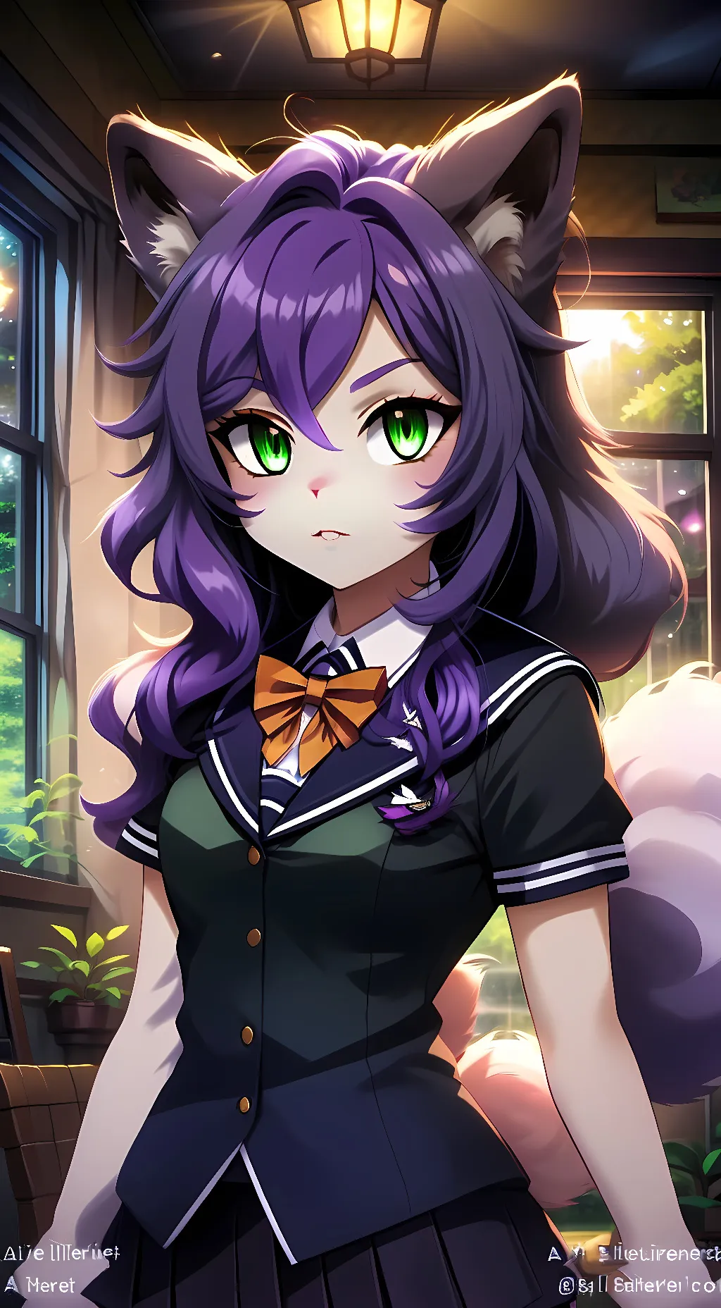 ai character: Ellie background