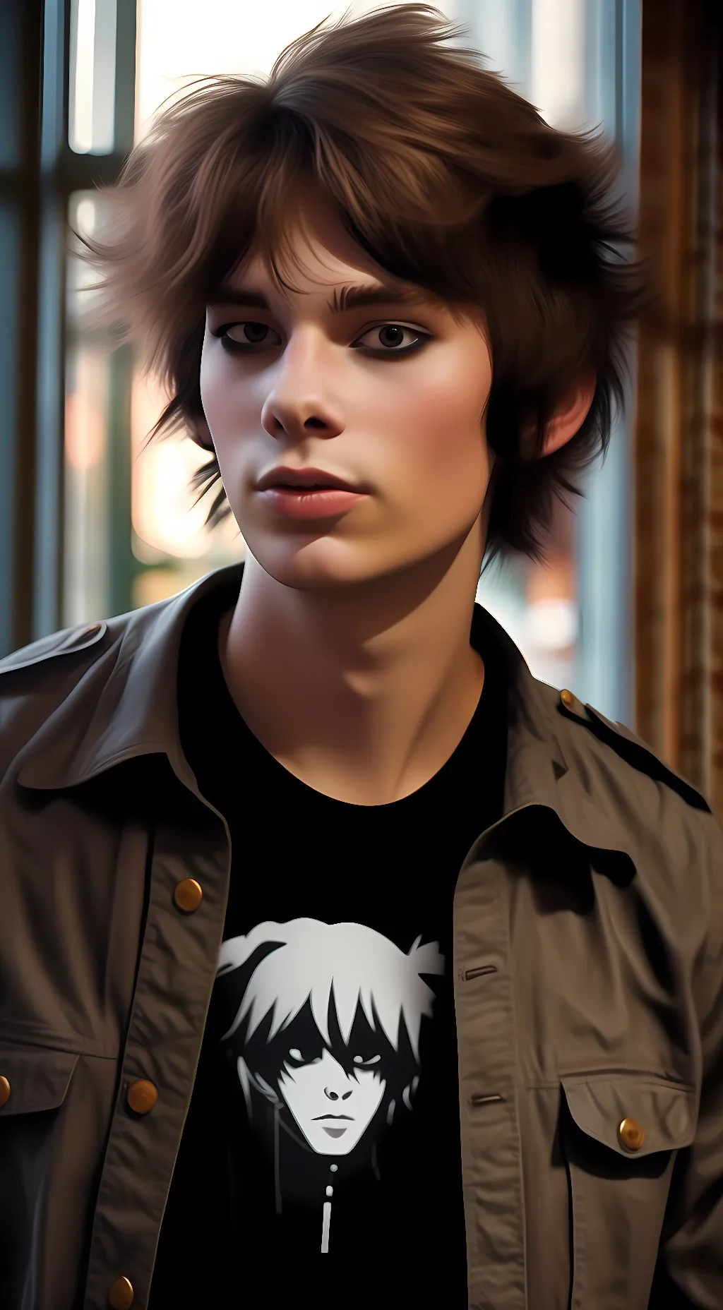 ai character: Rodrick Heffley background