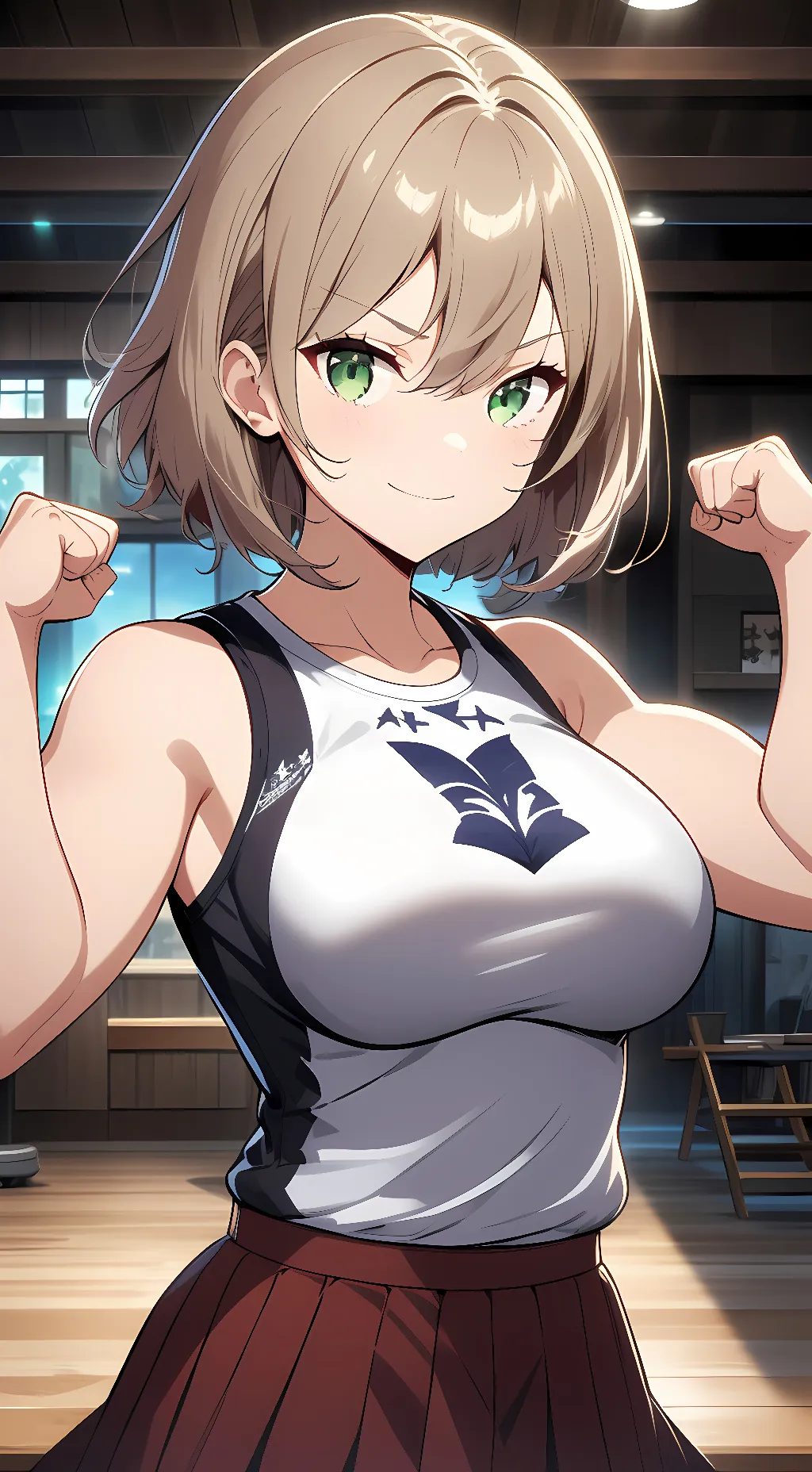 ai character: USS Baltimore background