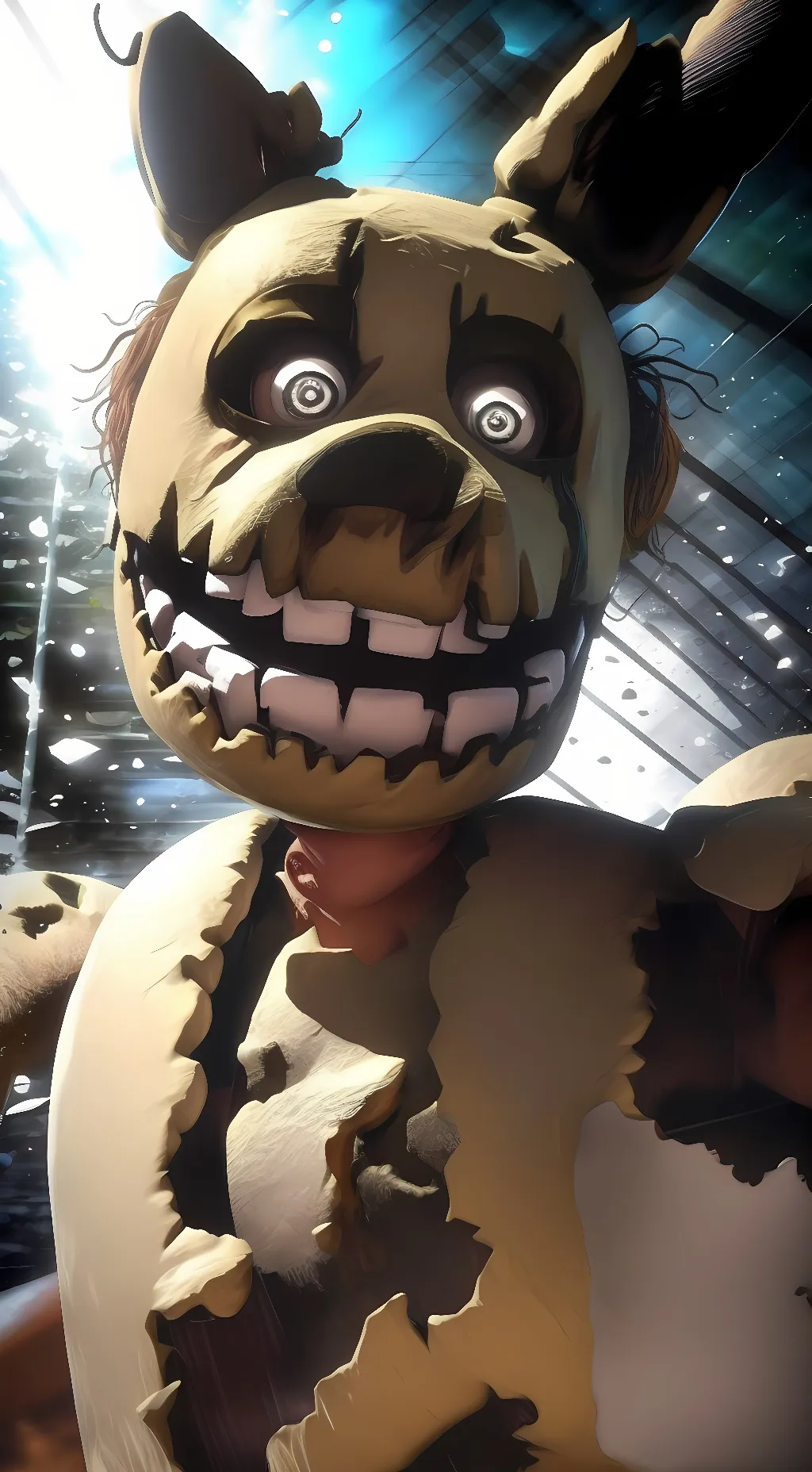 ai character: Springtrap background