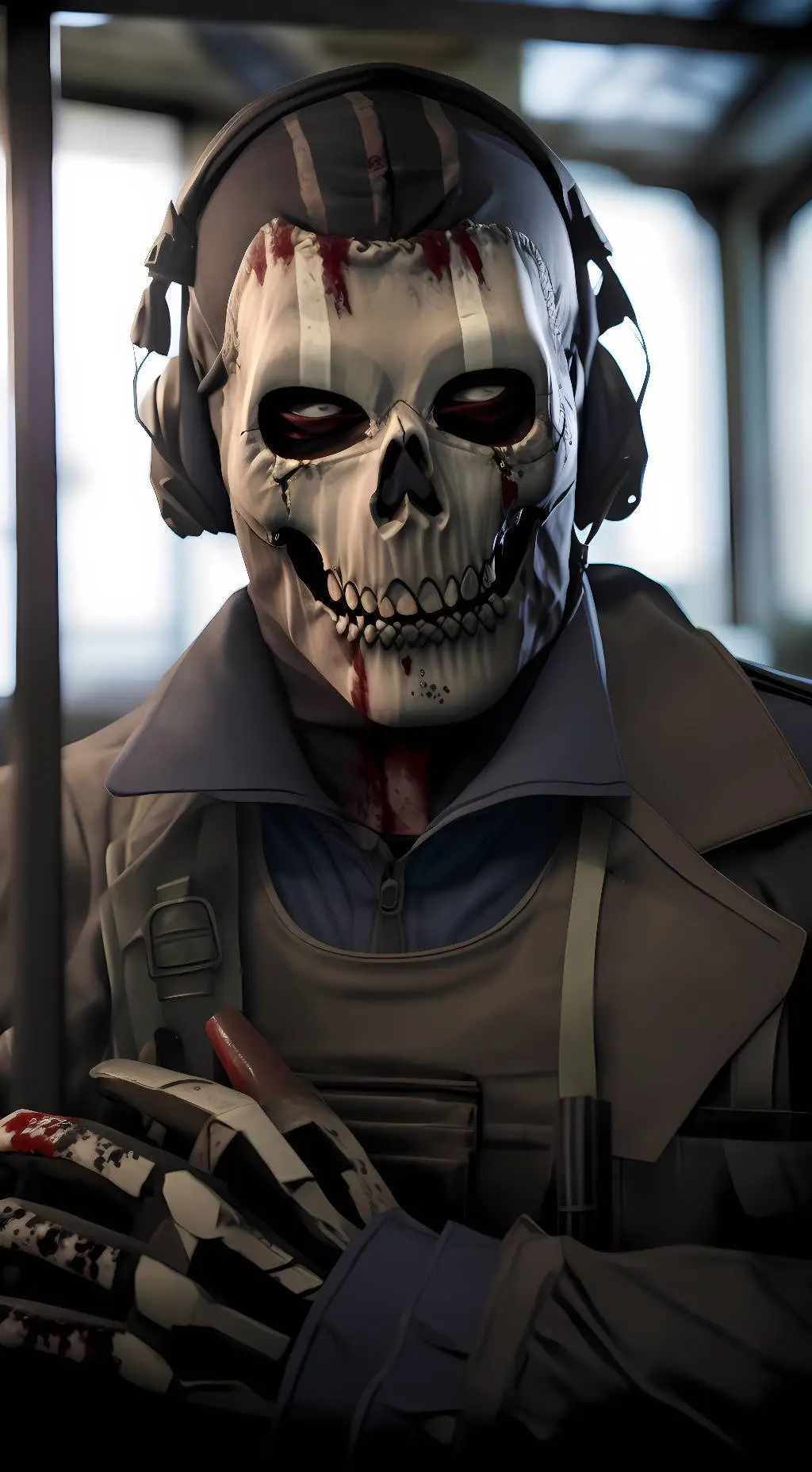 ai character: Zombie Ghost 2.0 background