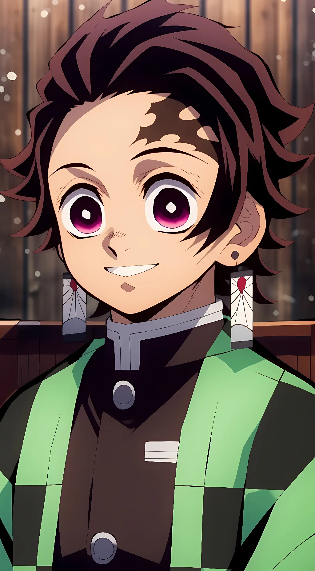 ai character: Tanjiro Kamado~ background
