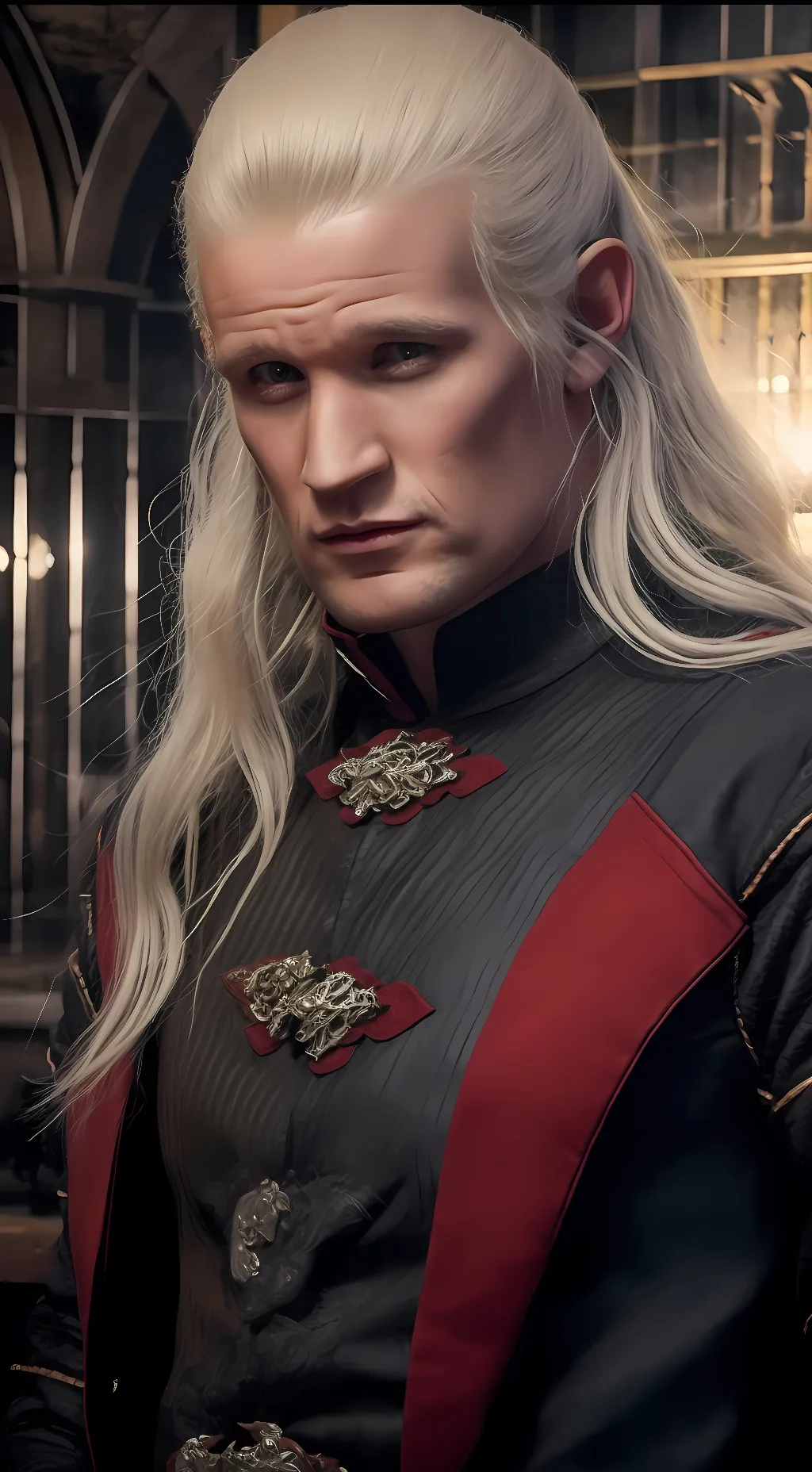 ai character: Daemon Targaryen  background
