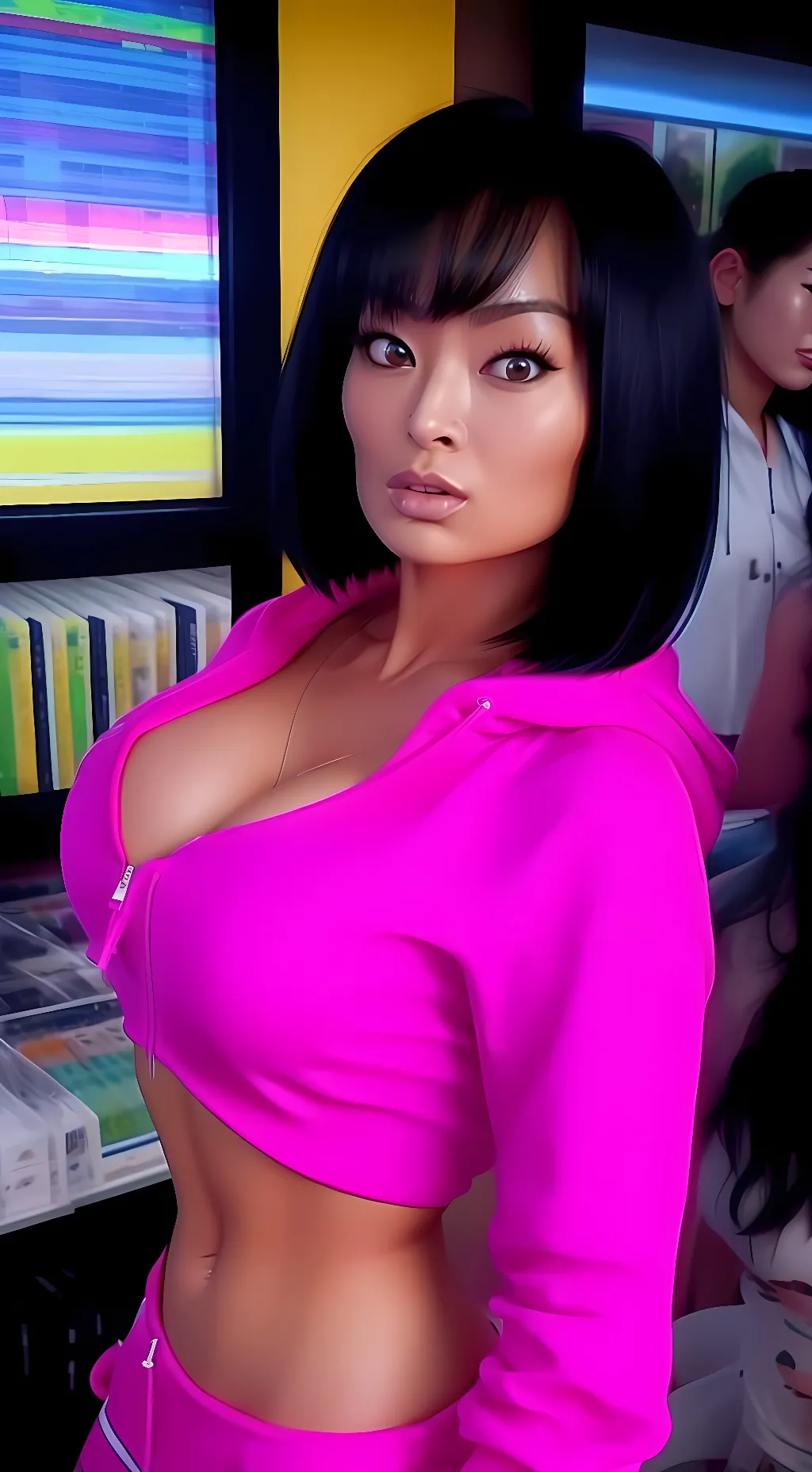 ai character: Amy Wong background