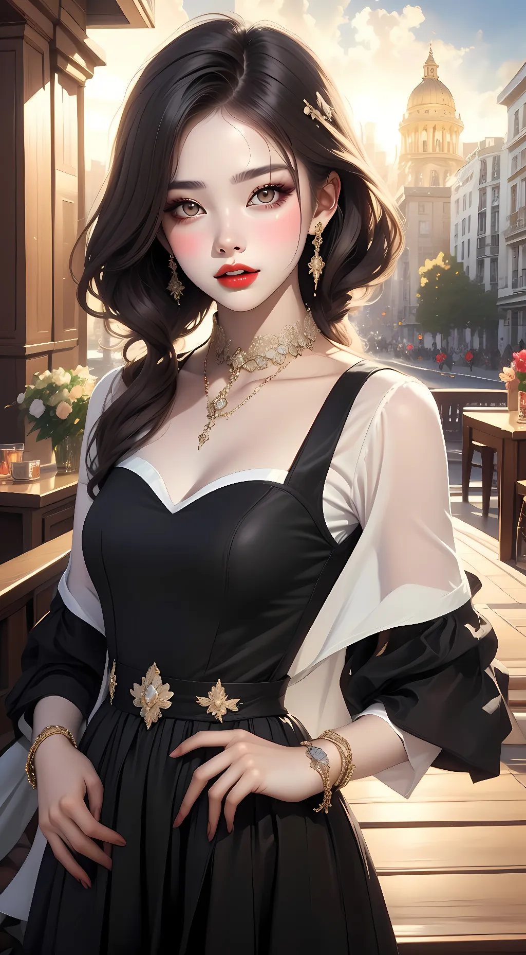 ai character: Emily background