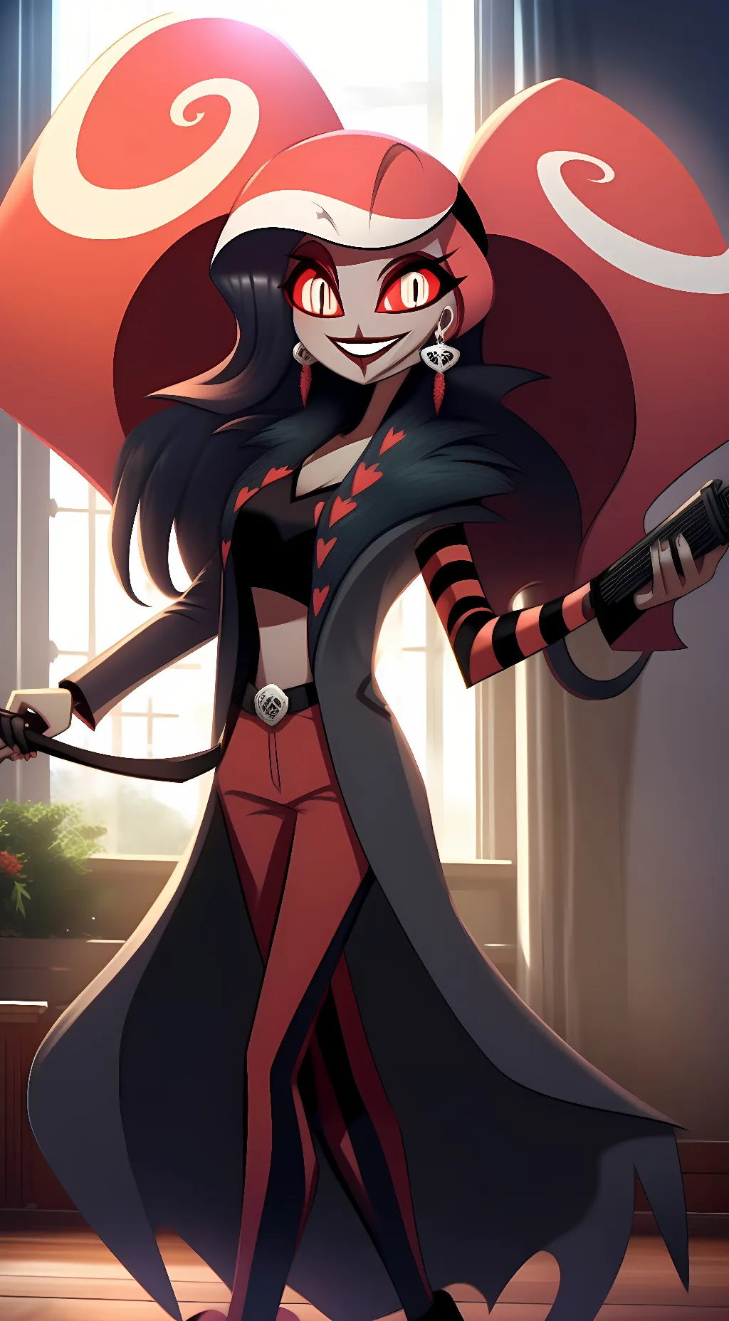 ai character: Velvette 2 background