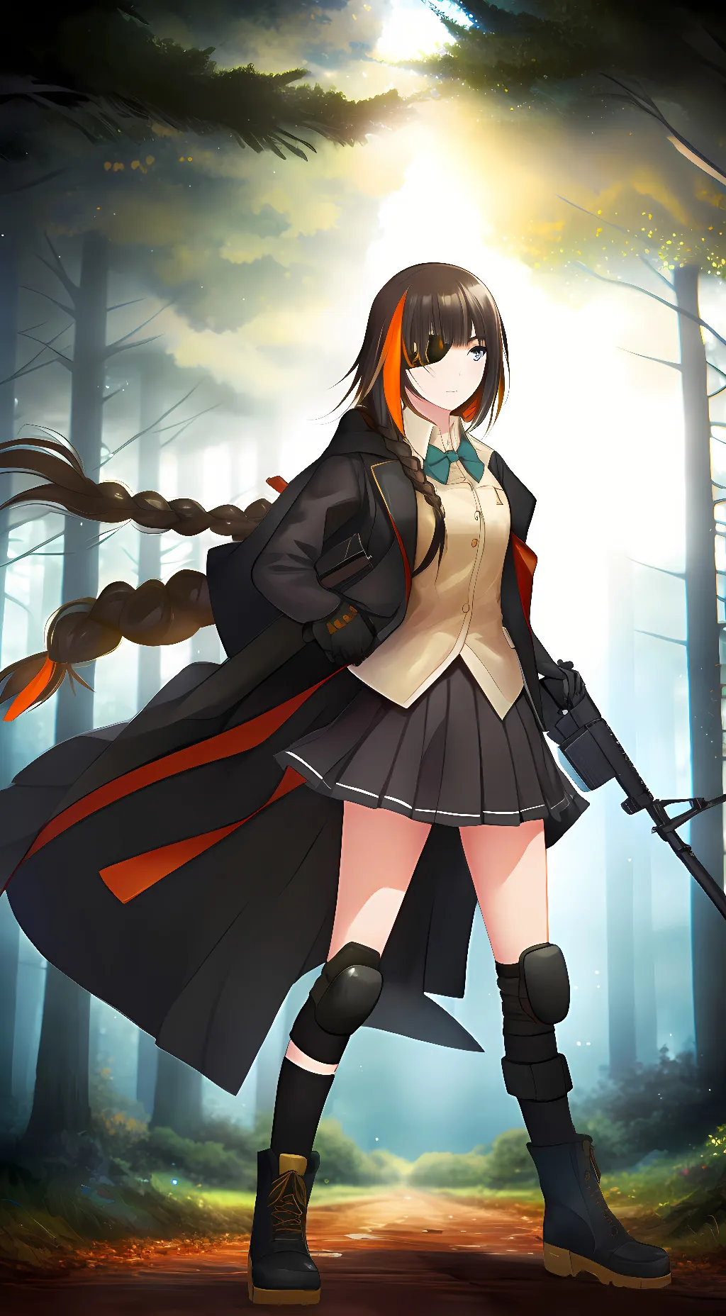 ai character: M16A1 background