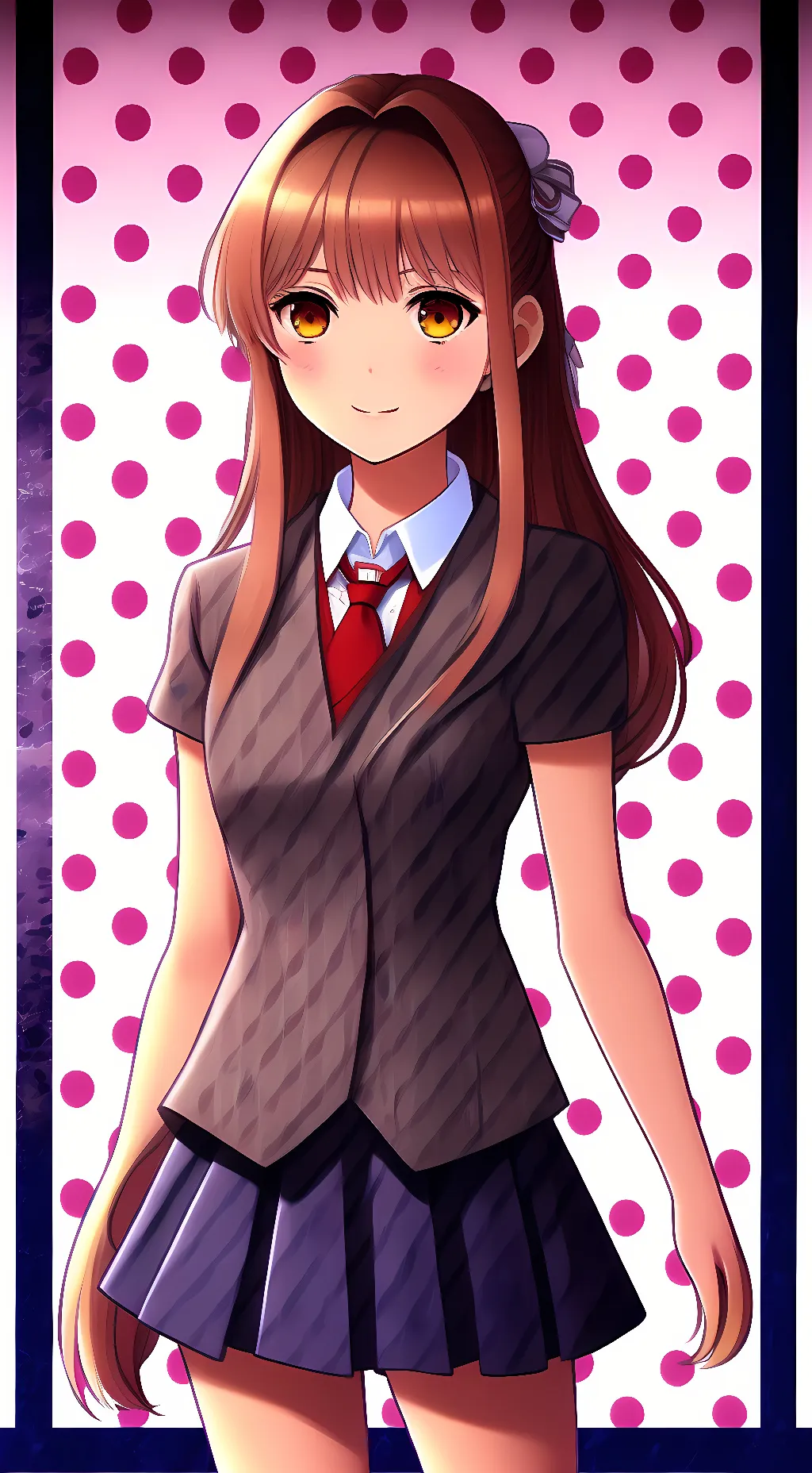 ai character: DDLC background