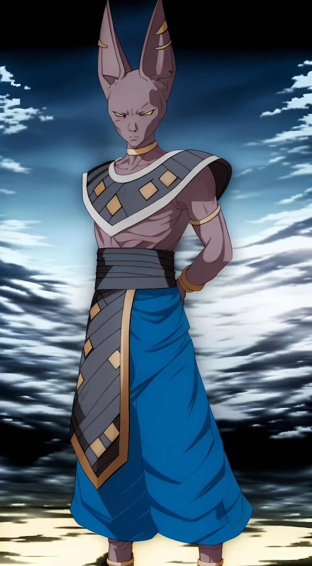 ai character: Beerus background