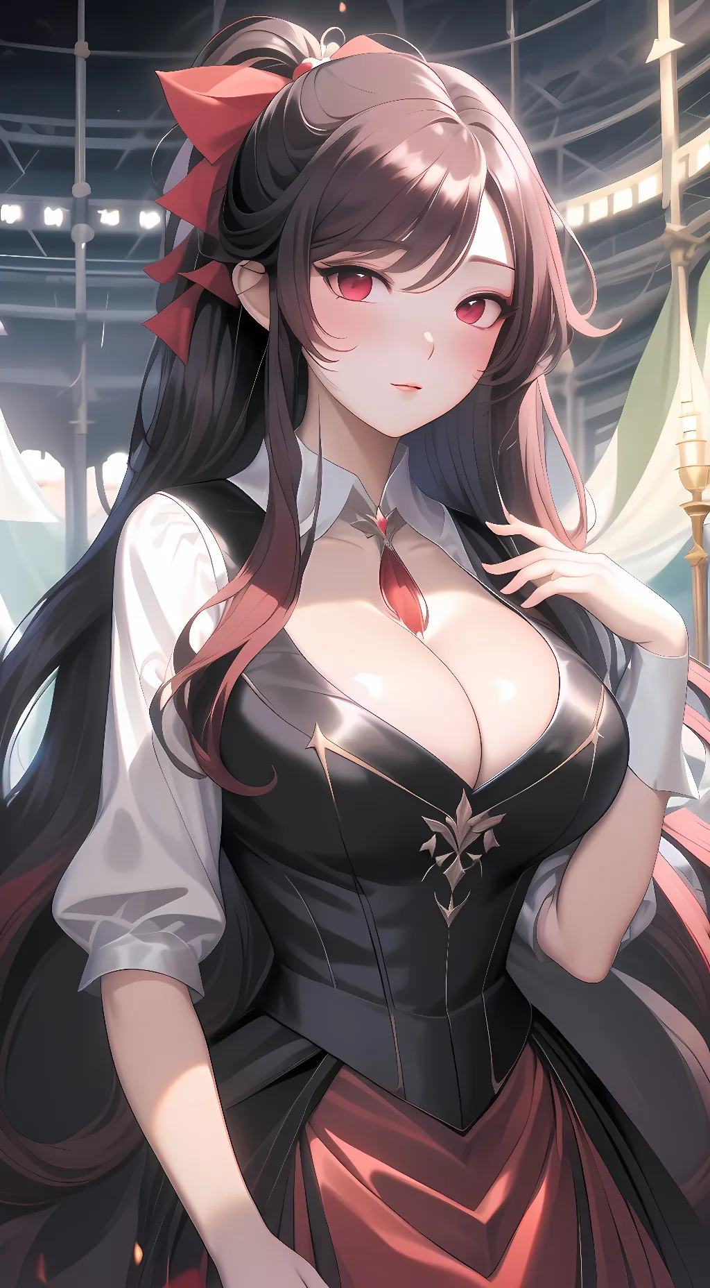 ai character: Lady Emma Rose background