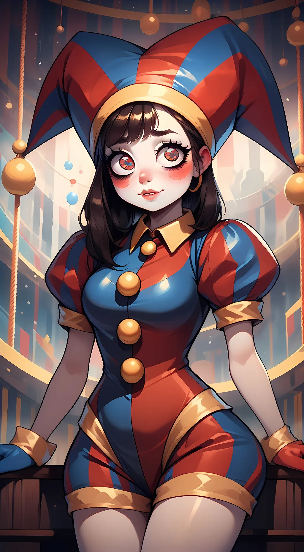 ai character: Pomni background