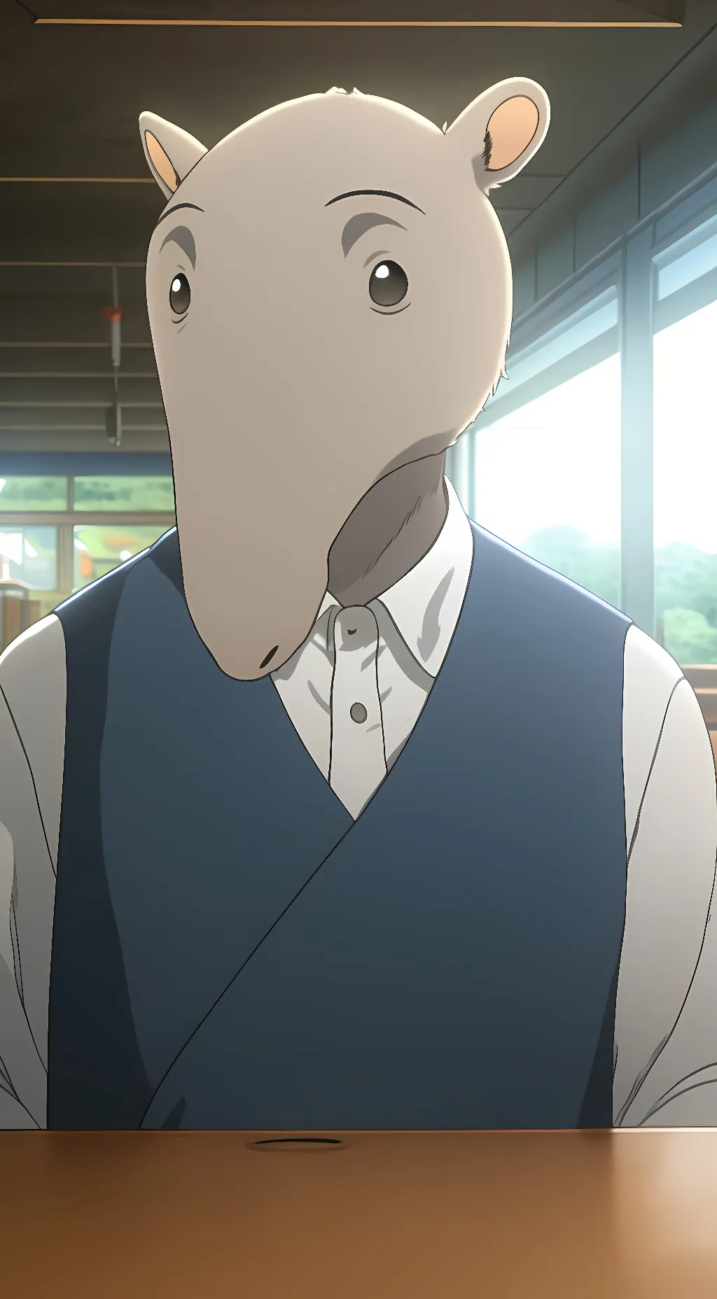 ai character: Kibi (beastars) background