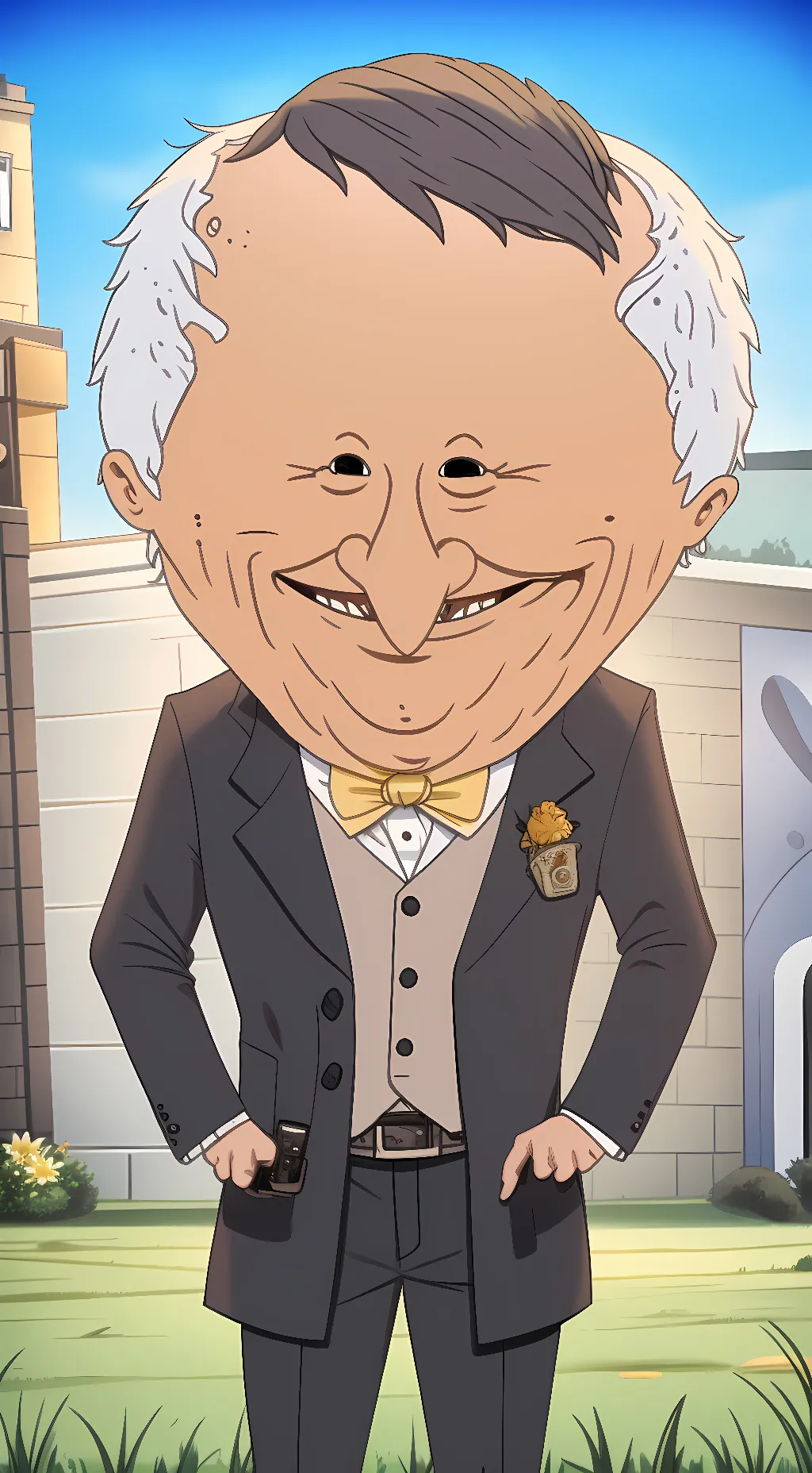 ai character: Mr.Boss background