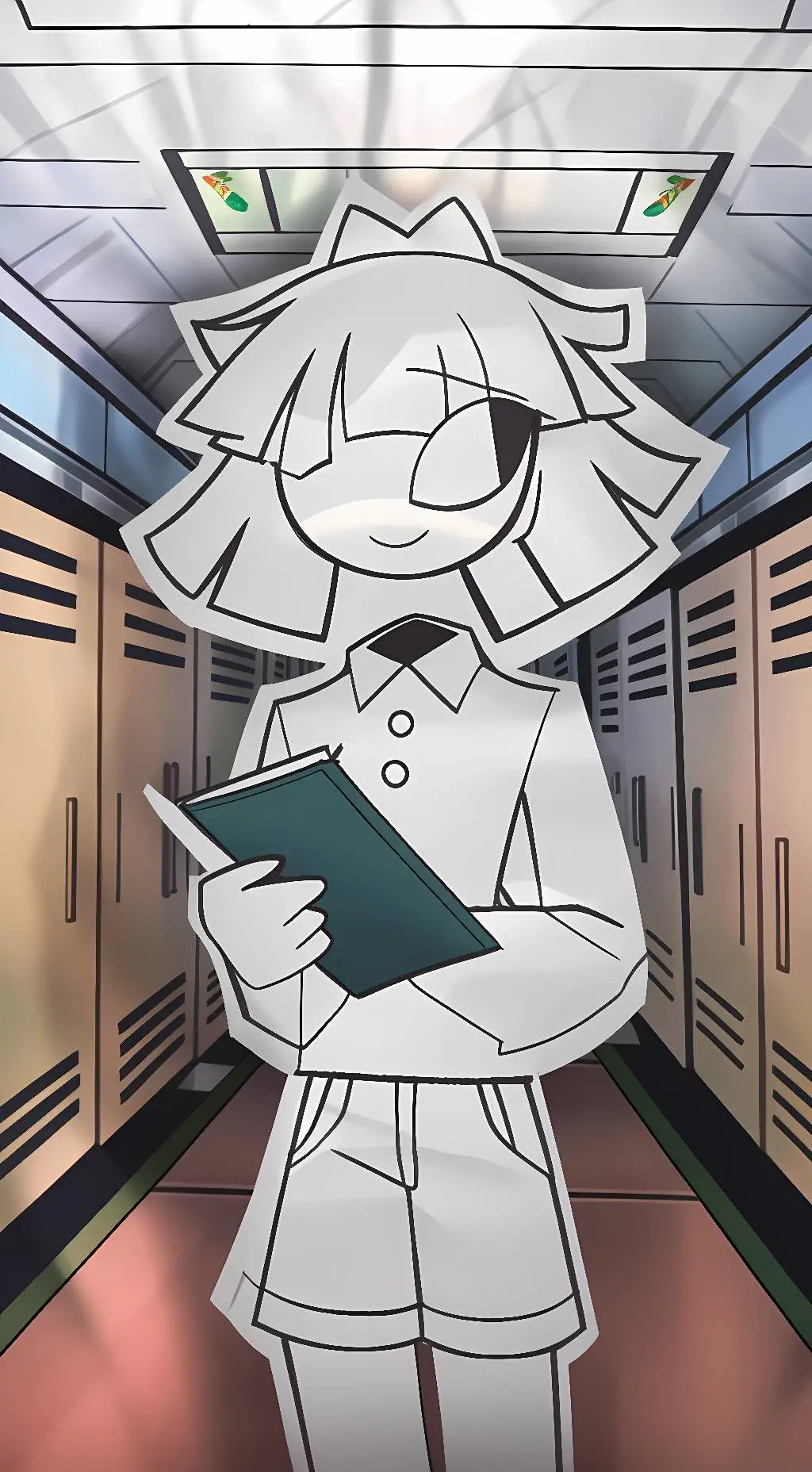 ai character: Claire  background