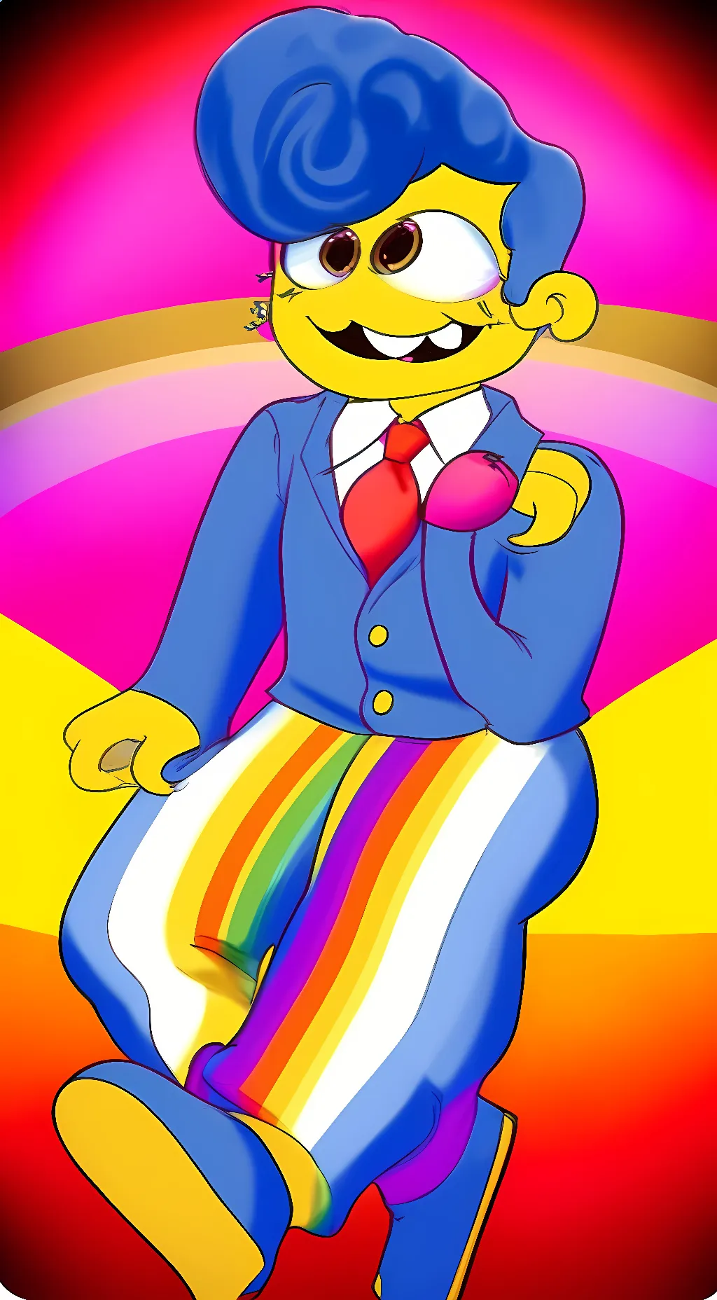ai character: Wally  background