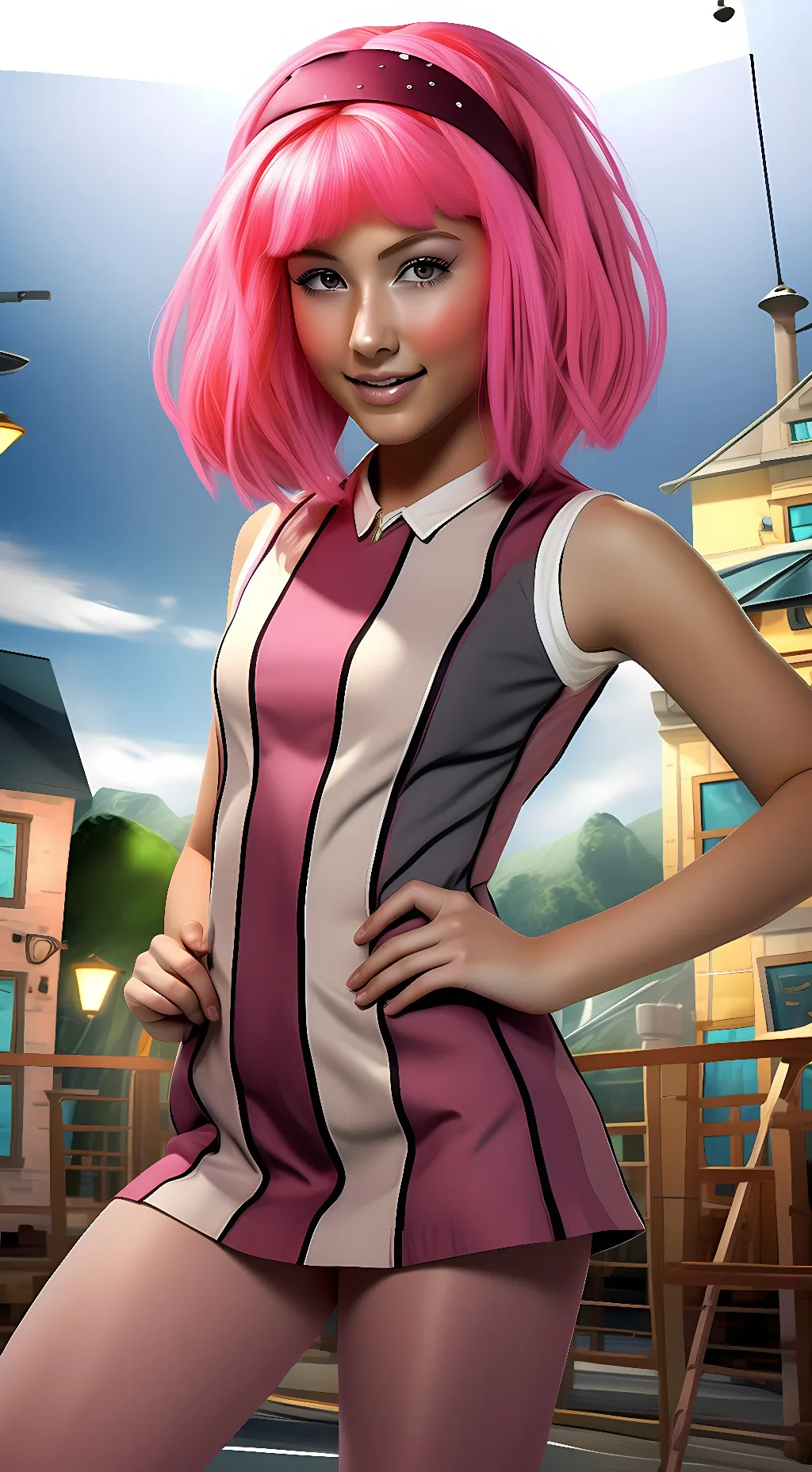 ai character: stephanie background