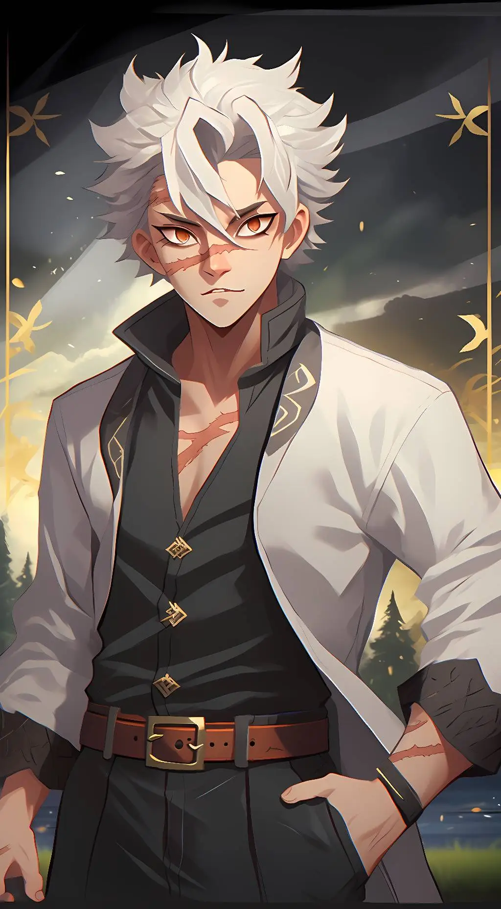 ai character: sanemi  background