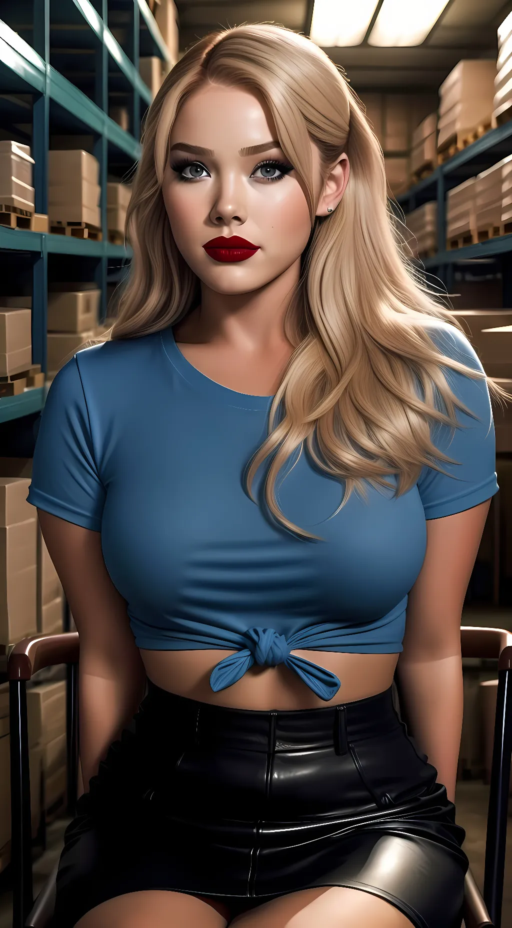 ai character: Daphne Damsel  background