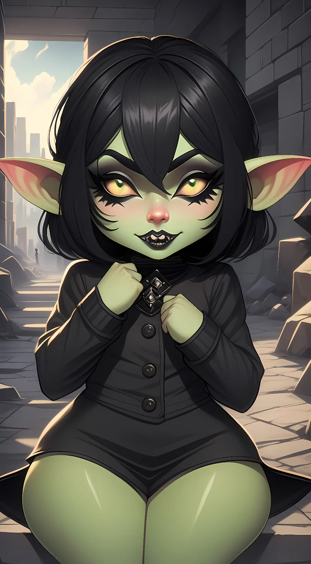 Talkie AI - Chat with goth goblin 