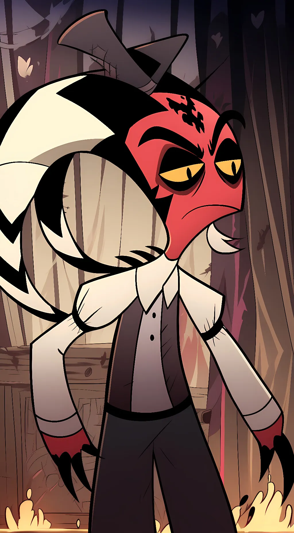 ai character: Cash Buckzo background