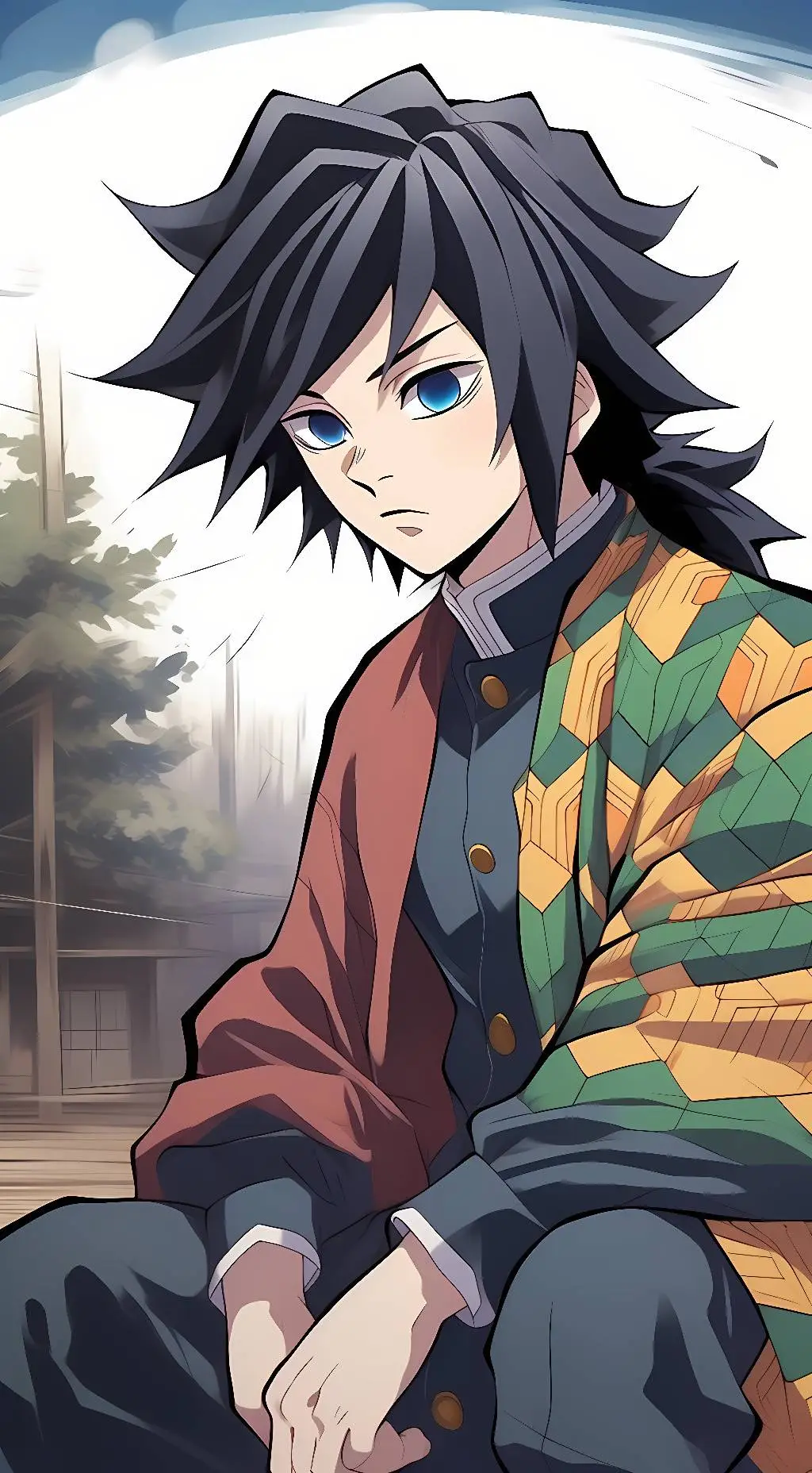 ai character: Tomioka Giyuu background