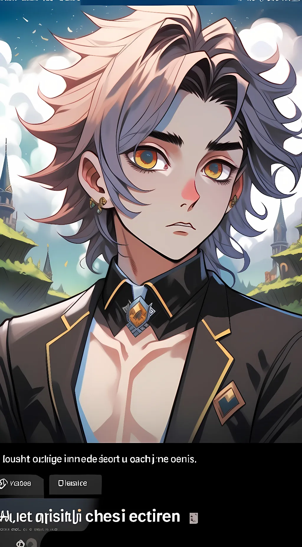 ai character: ☥Upper⊹muzan☥ background