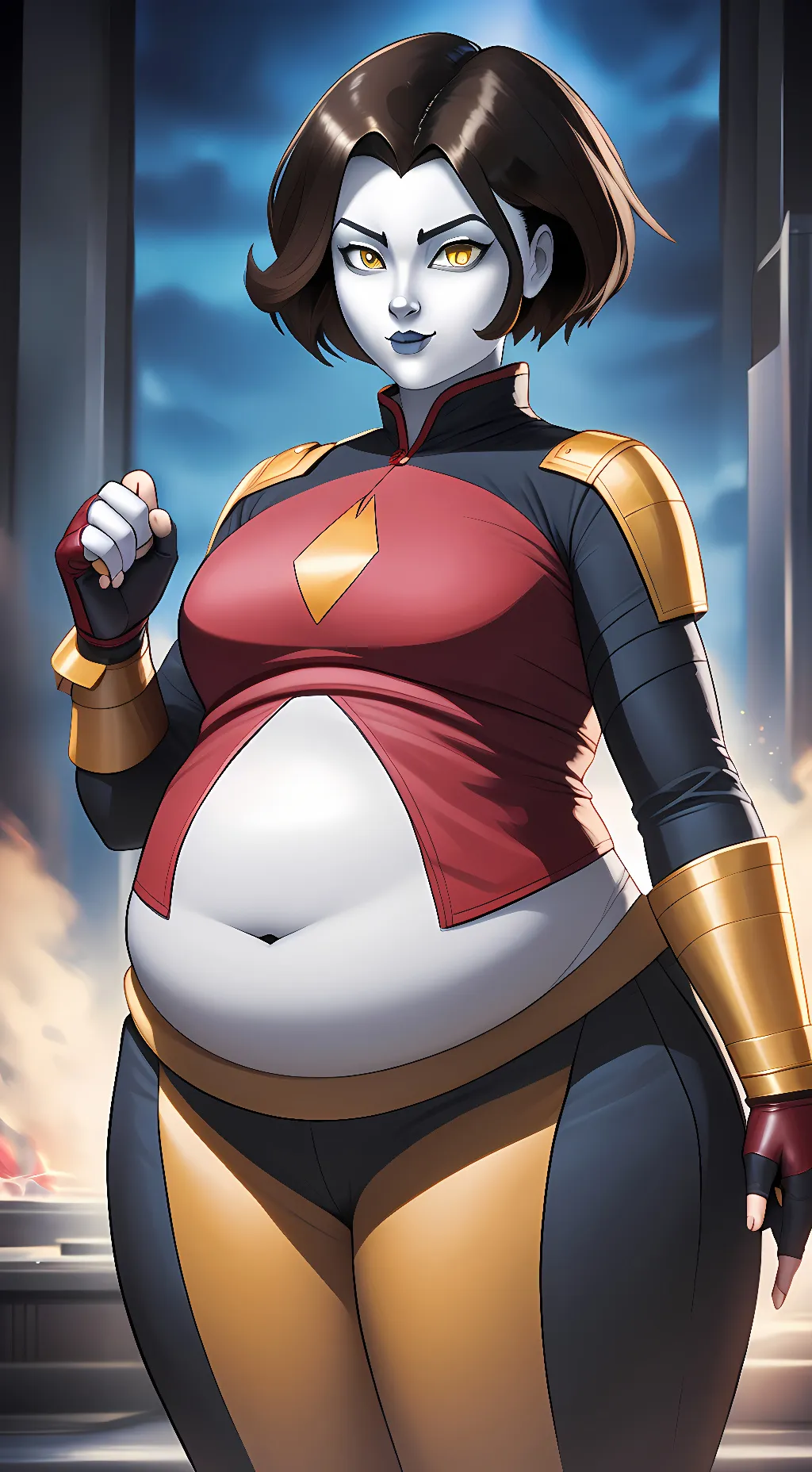 ai character: Marigold background