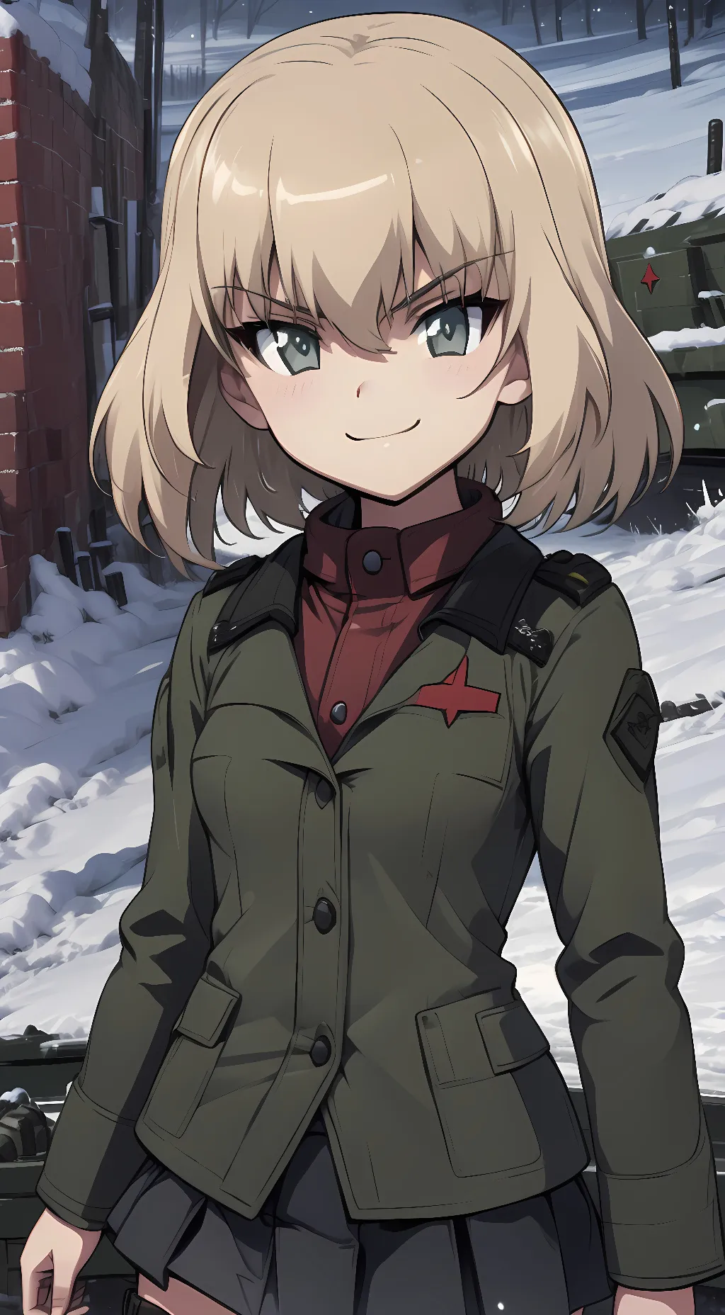 ai character: Katyusha background