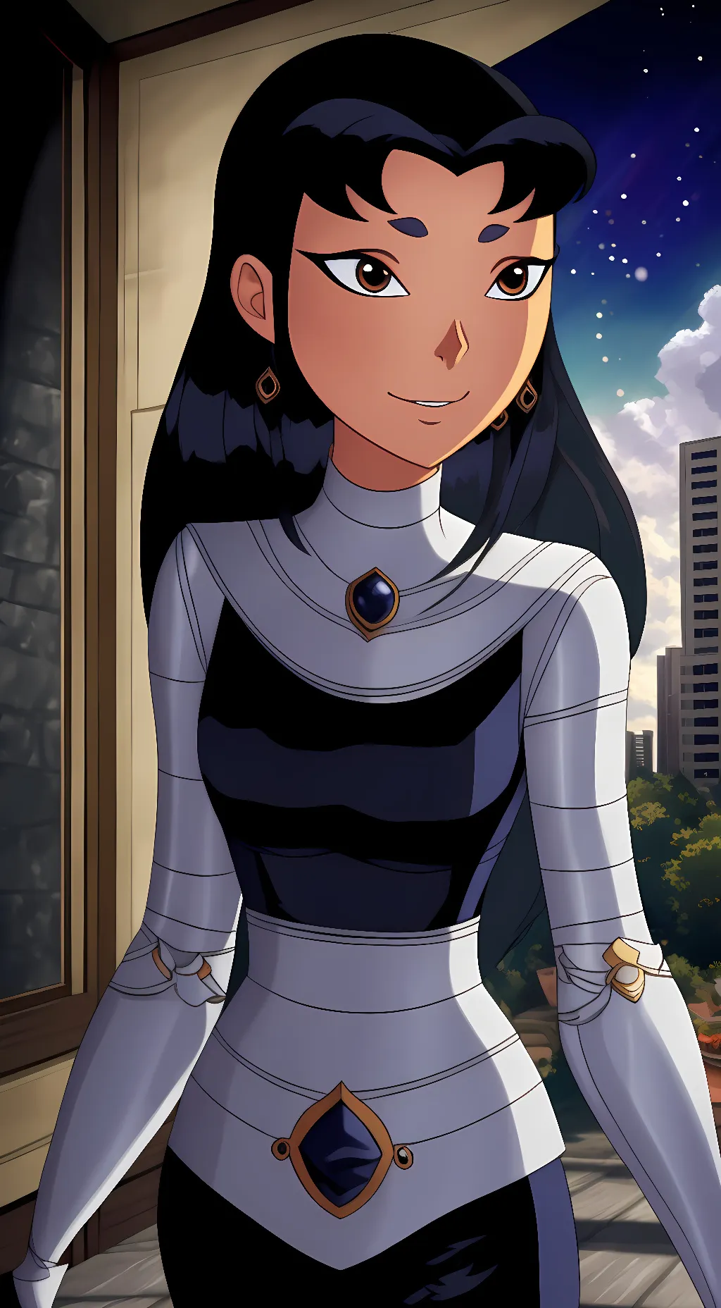 ai character: BlackFire background