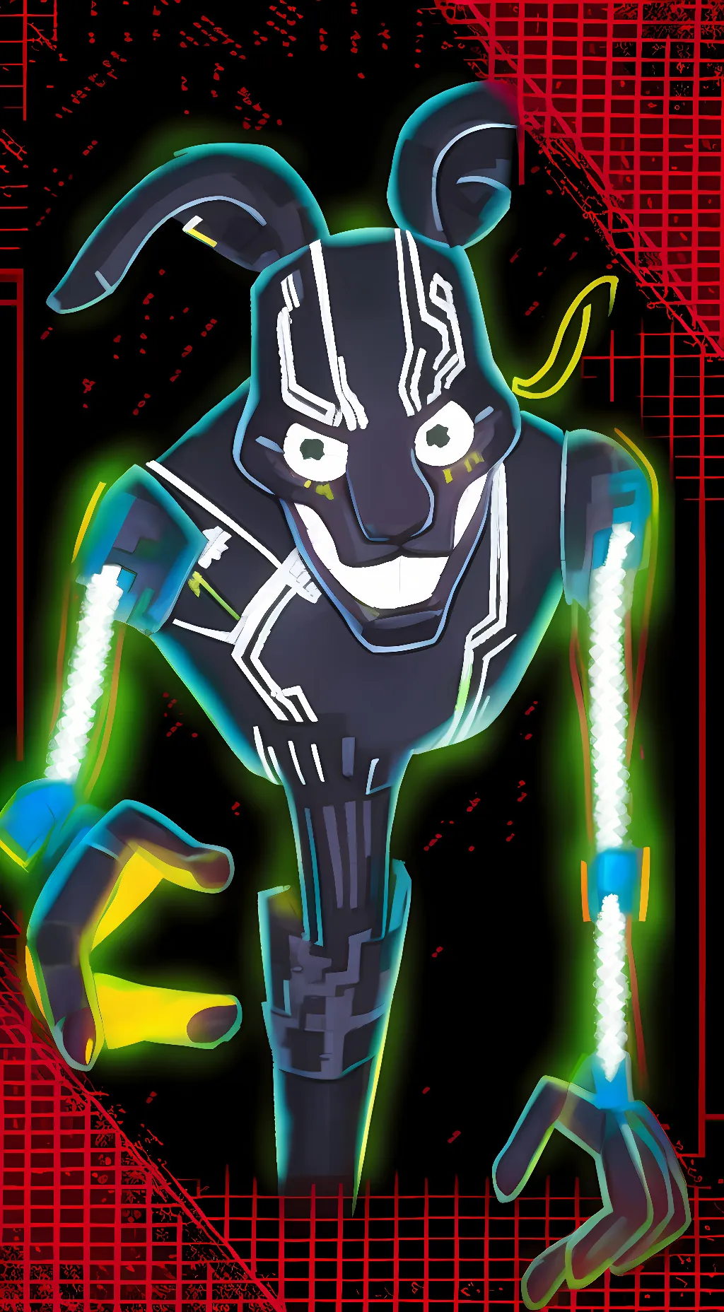 ai character: ★Black Rabbit★ background