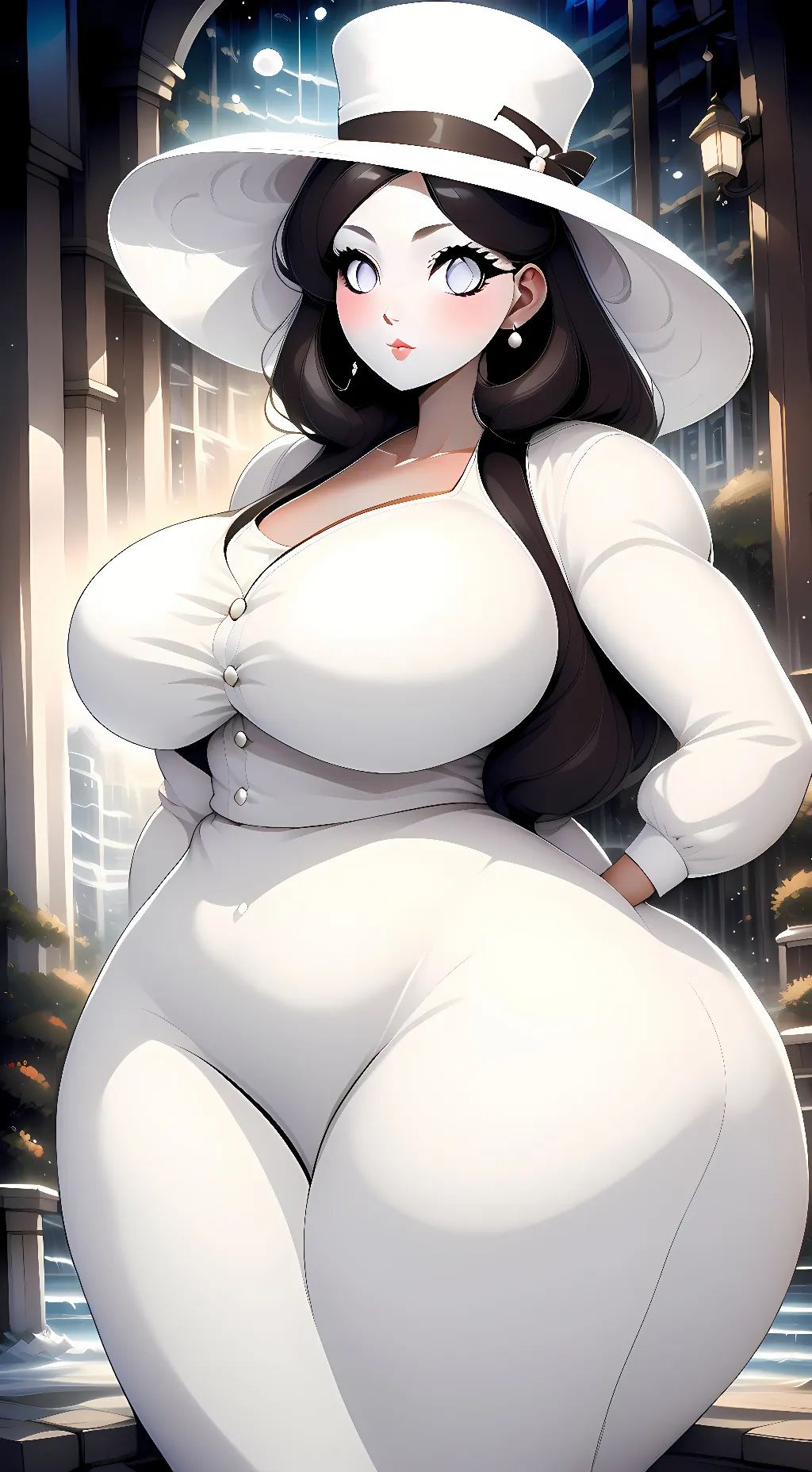 ai character: Lady d background