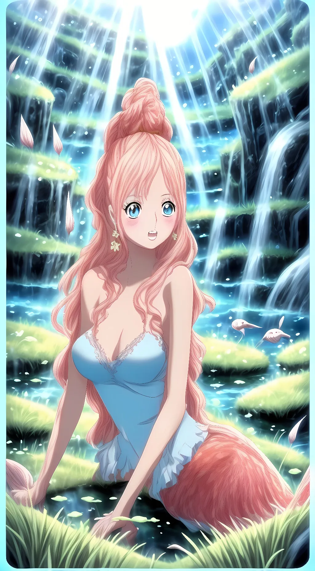 ai character: Shirahoshi background