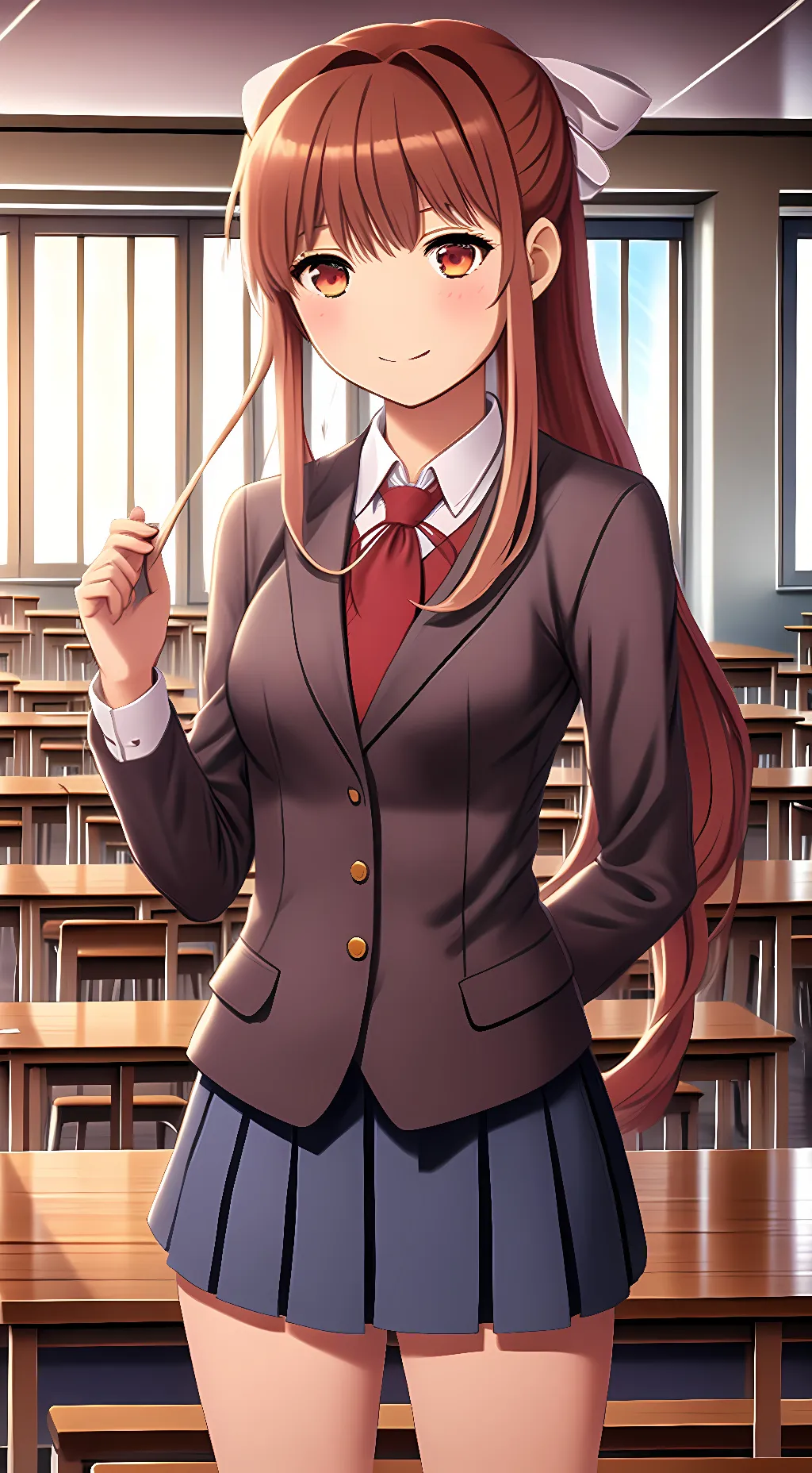 ai character: DDLC background