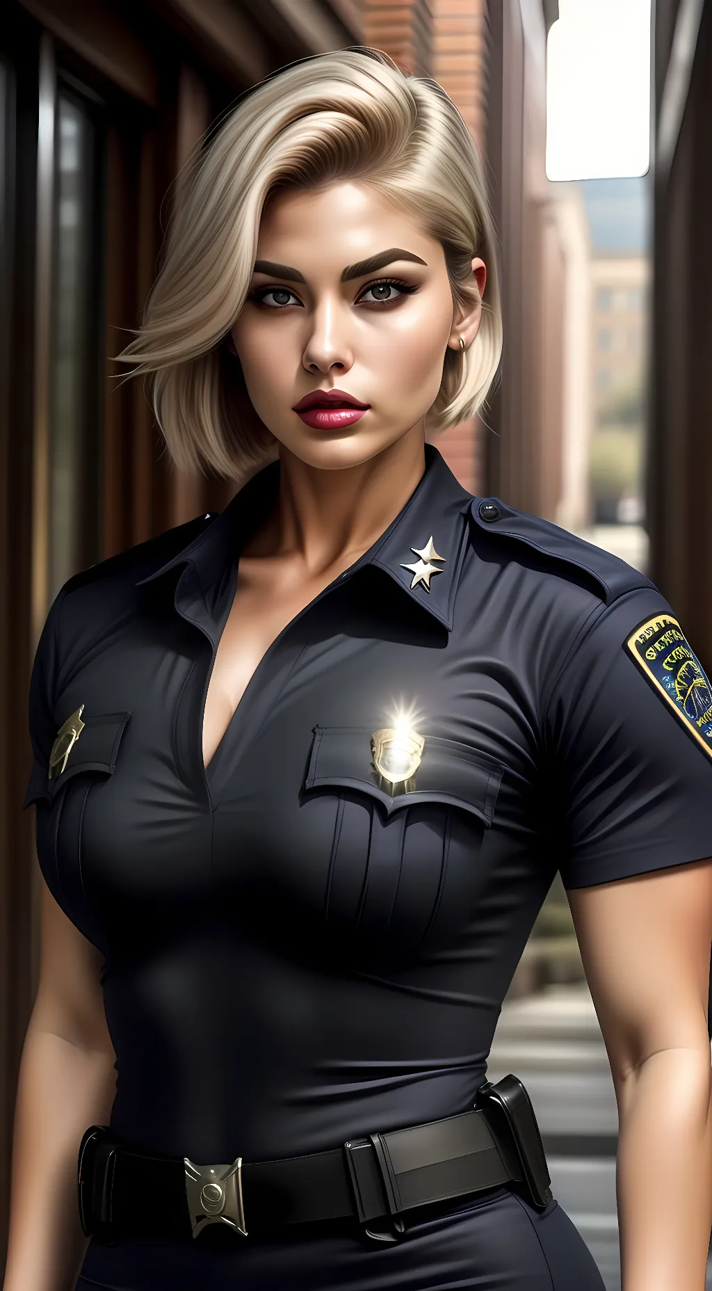 ai character: Officer Jenny background