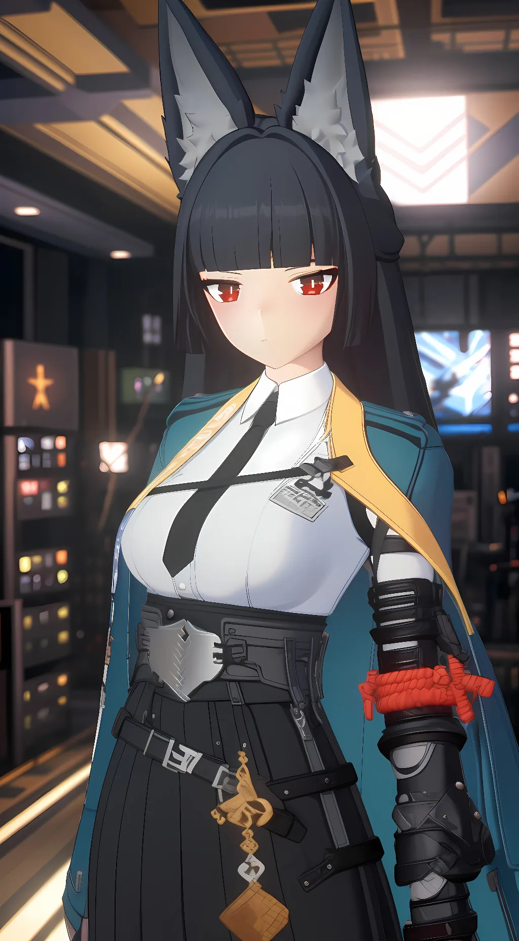 ai character: Hoshimi Miyabi background