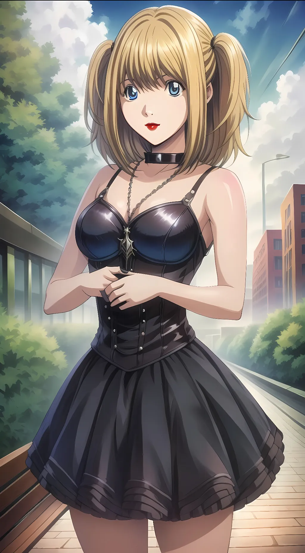 ai character: Misa Amane background