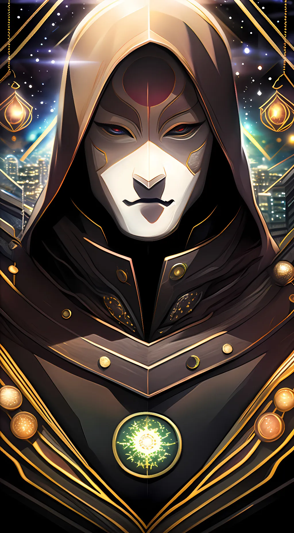 ai character: Amon background