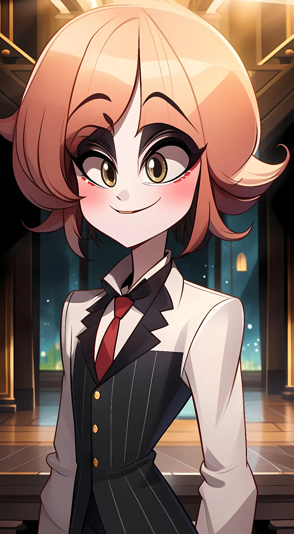 ai character: ami background