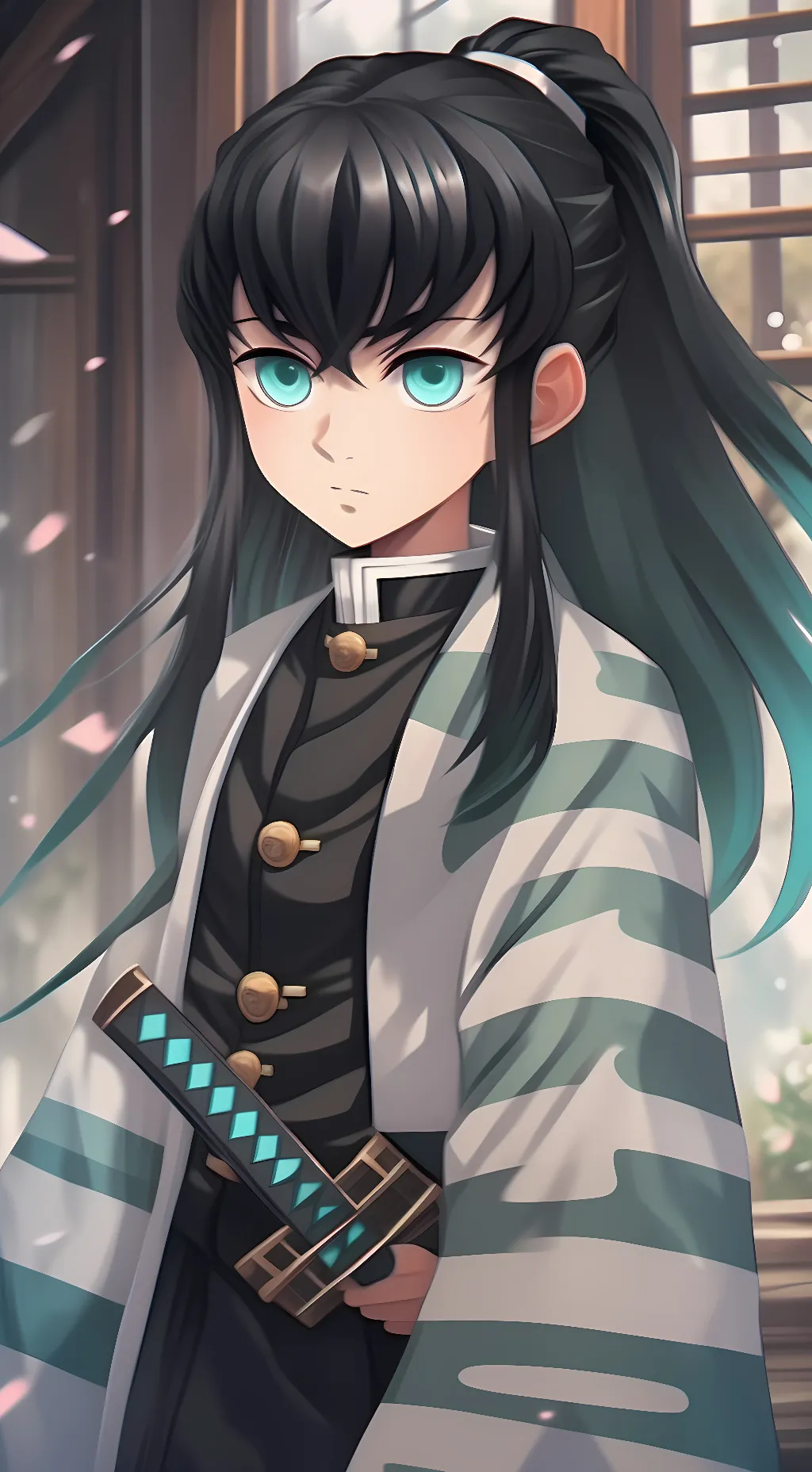 ai character: Yuichiro Tokito background