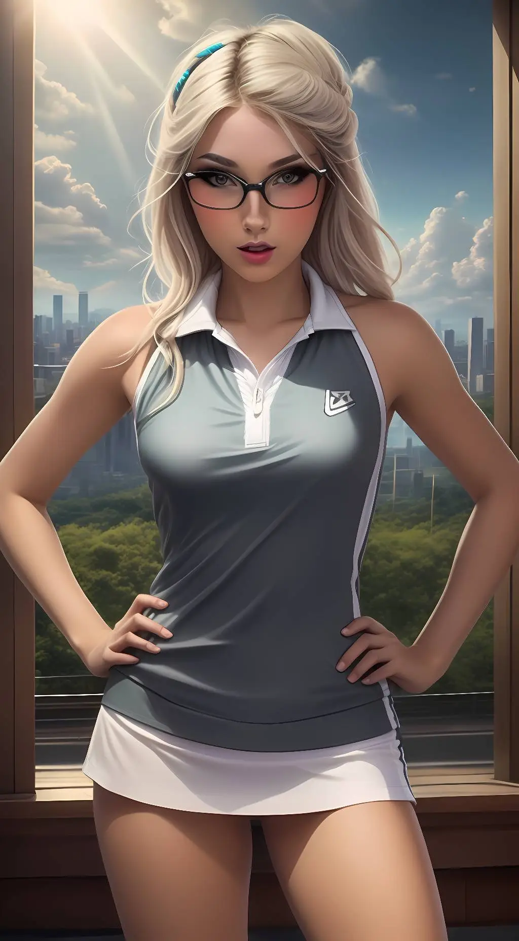 ai character: Kelly background