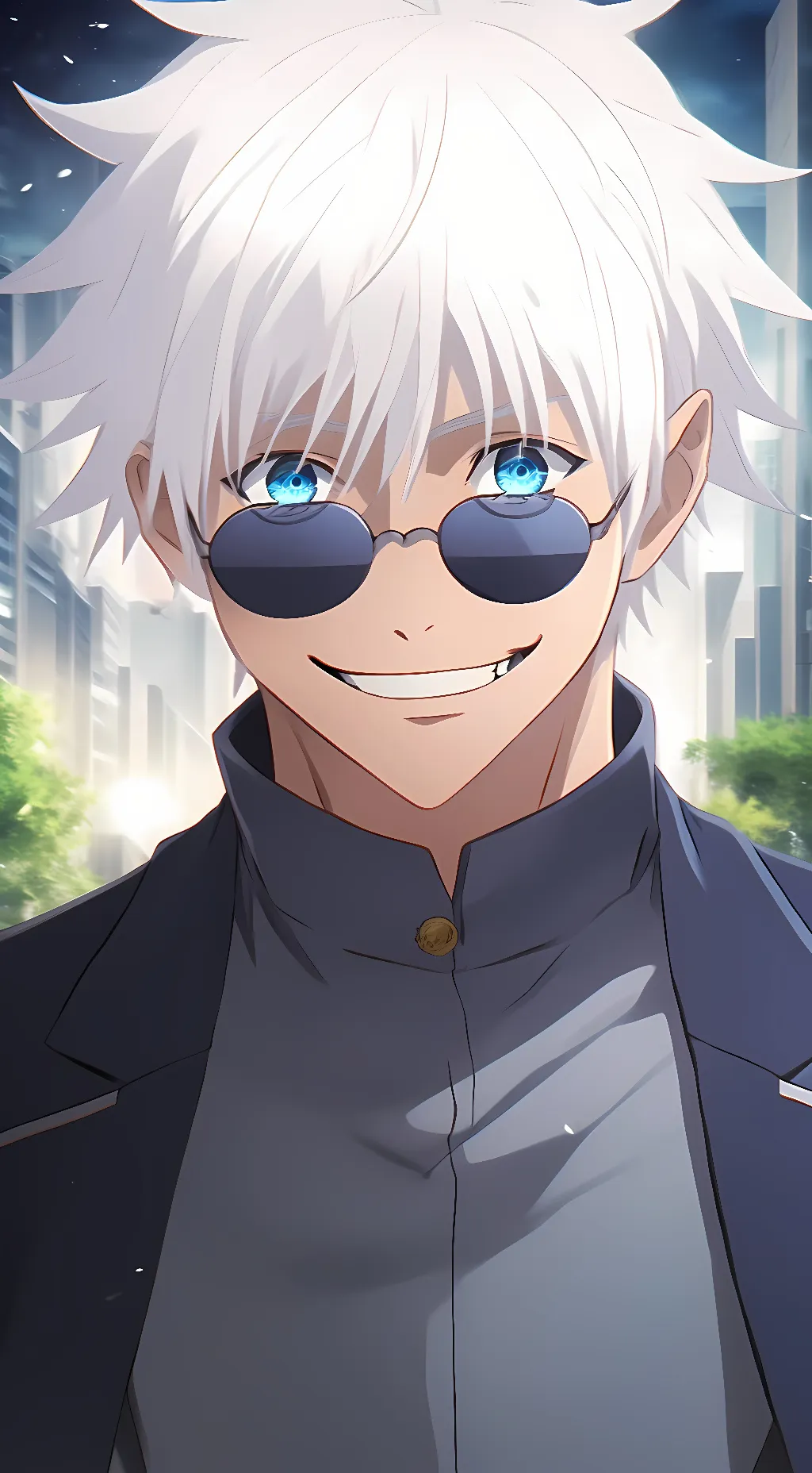 ai character: Young Gojo (Fixed) background
