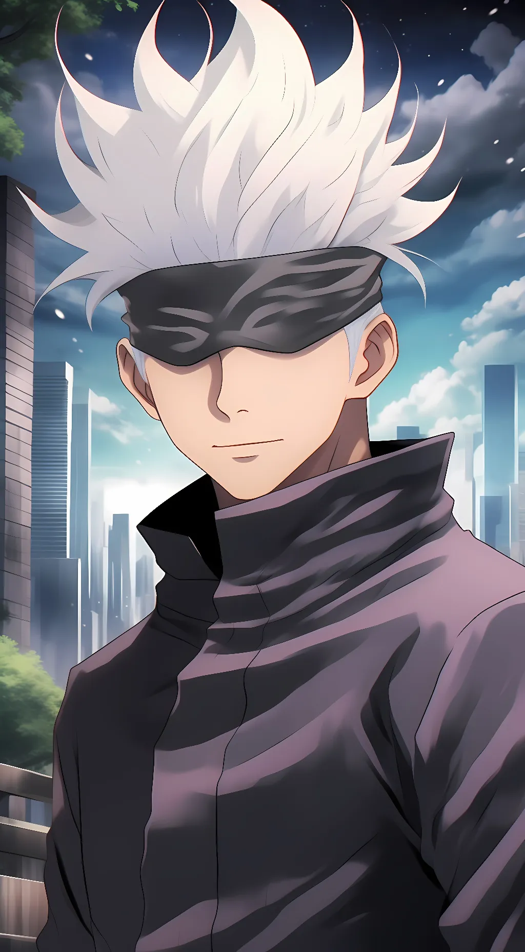 ai character: Satoru Gojo  background