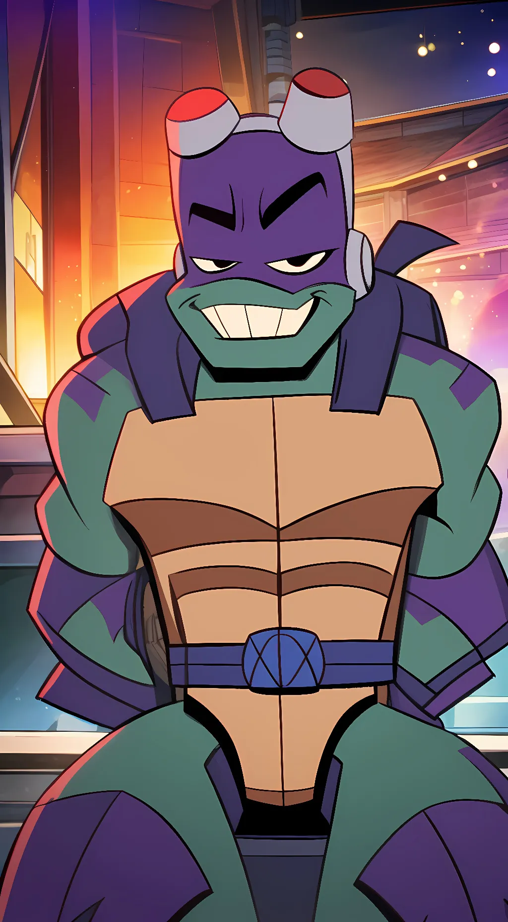 ai character: Donnie (rottmnt) background