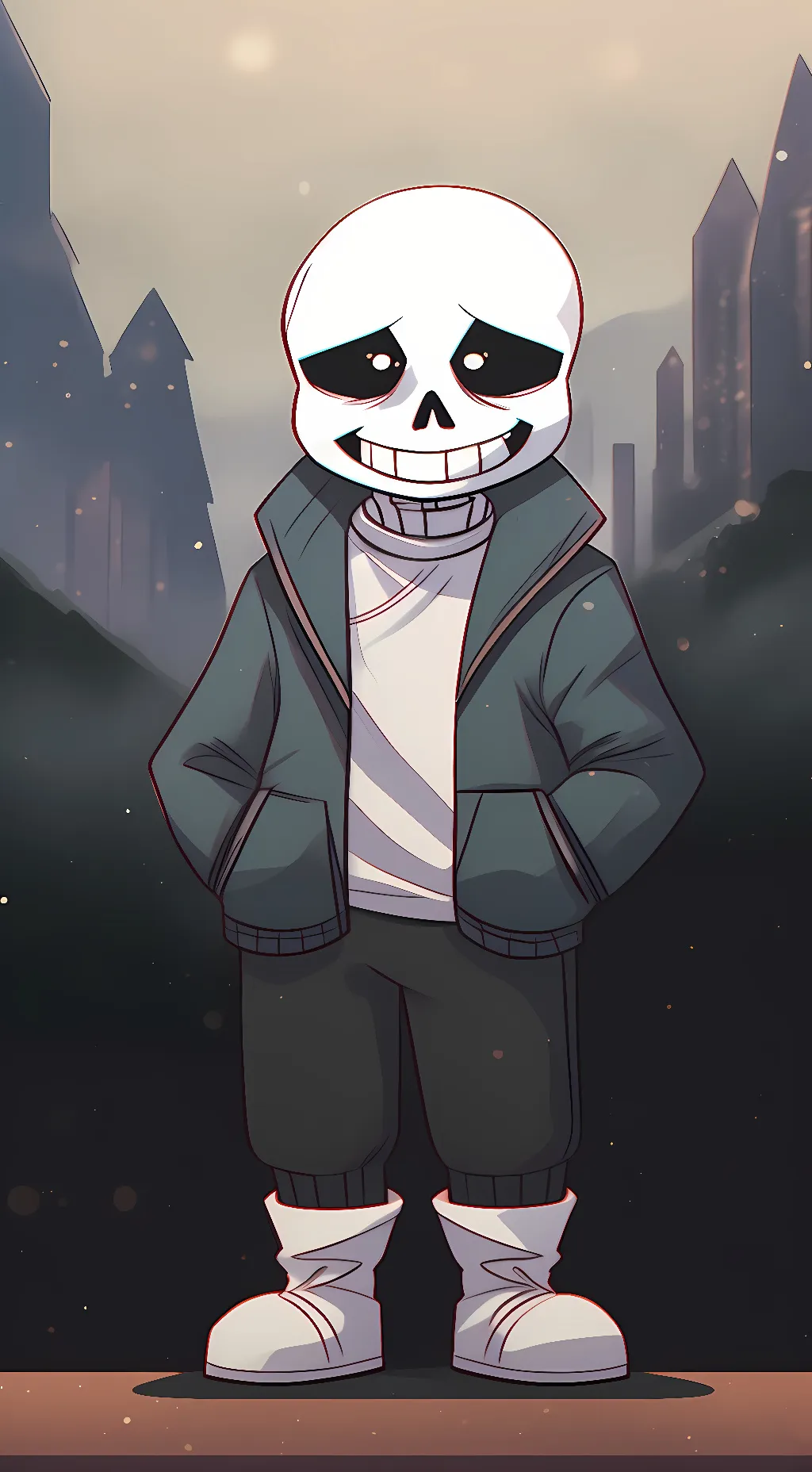 ai character: Classics Sans background