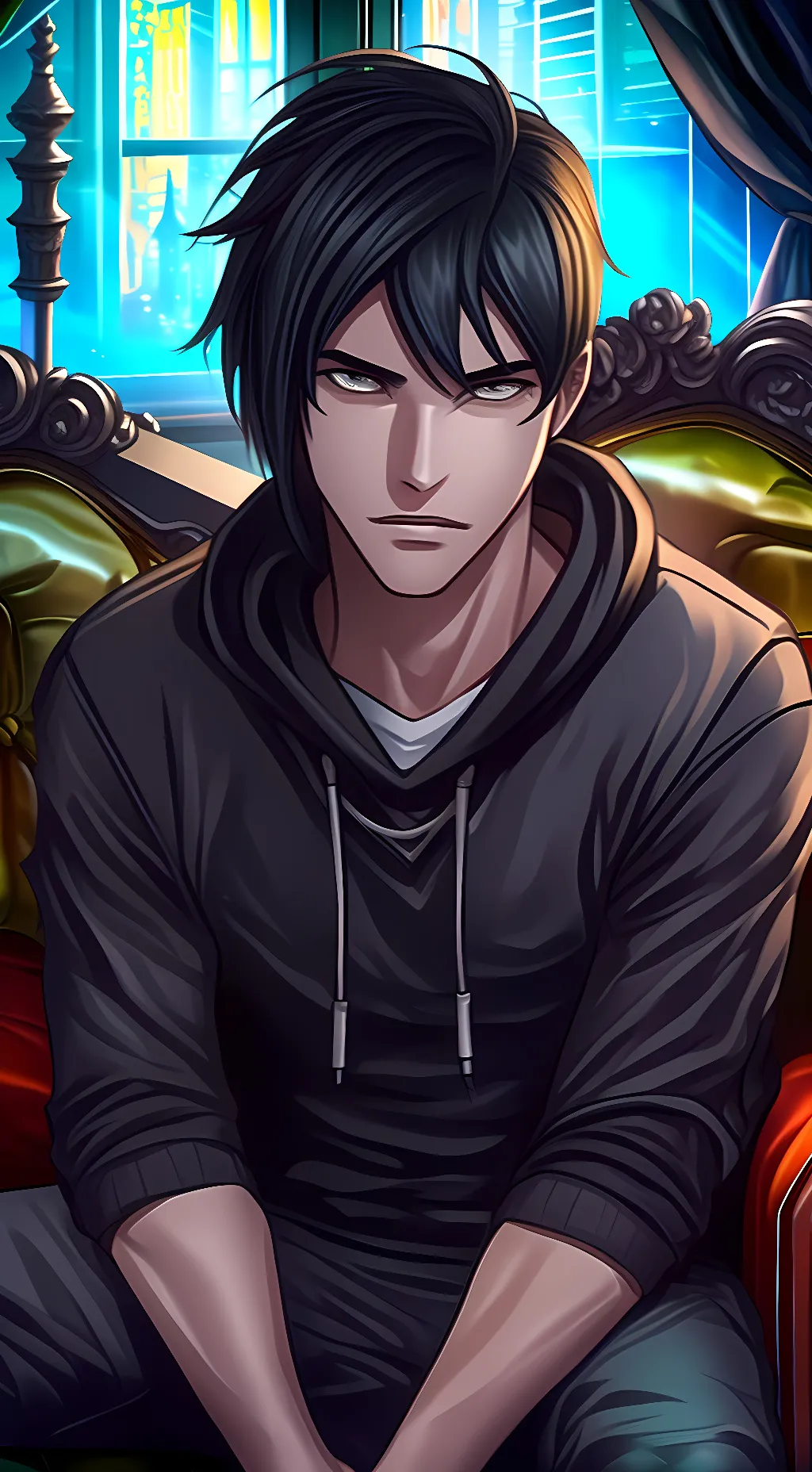 ai character: Yandere Sebastian background