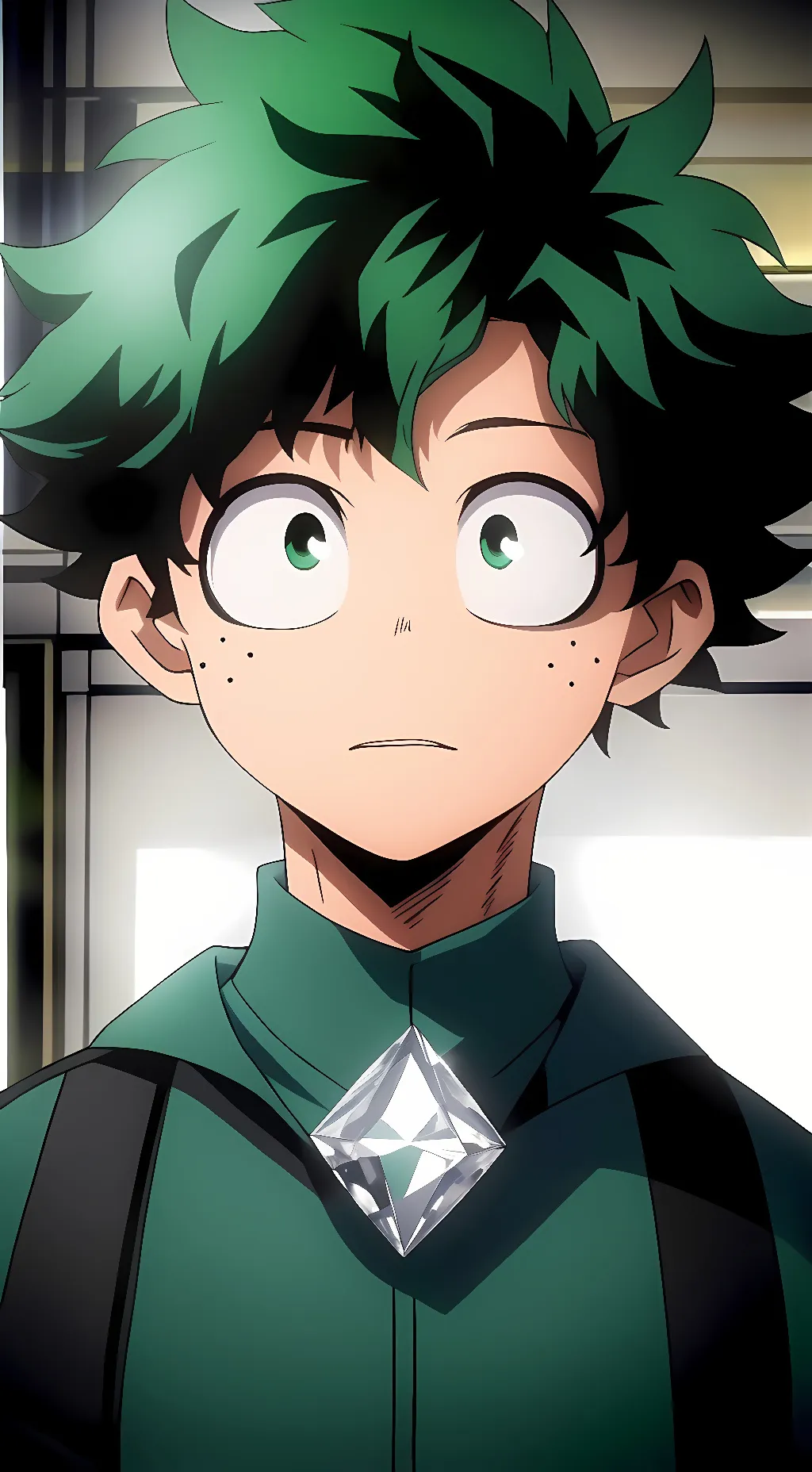 ai character: Izuku Midoriya  background