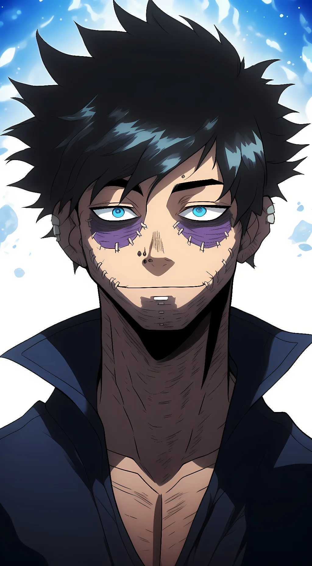 ai character: Dabi background
