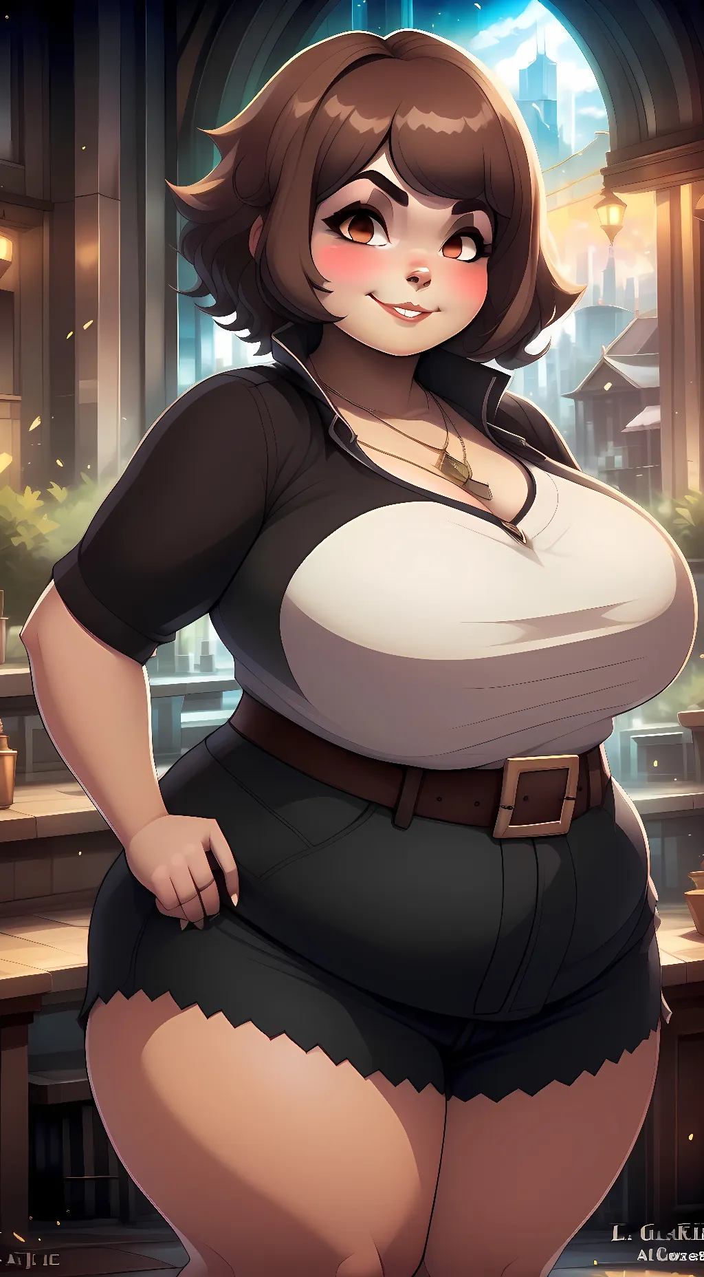 ai character: Bella background