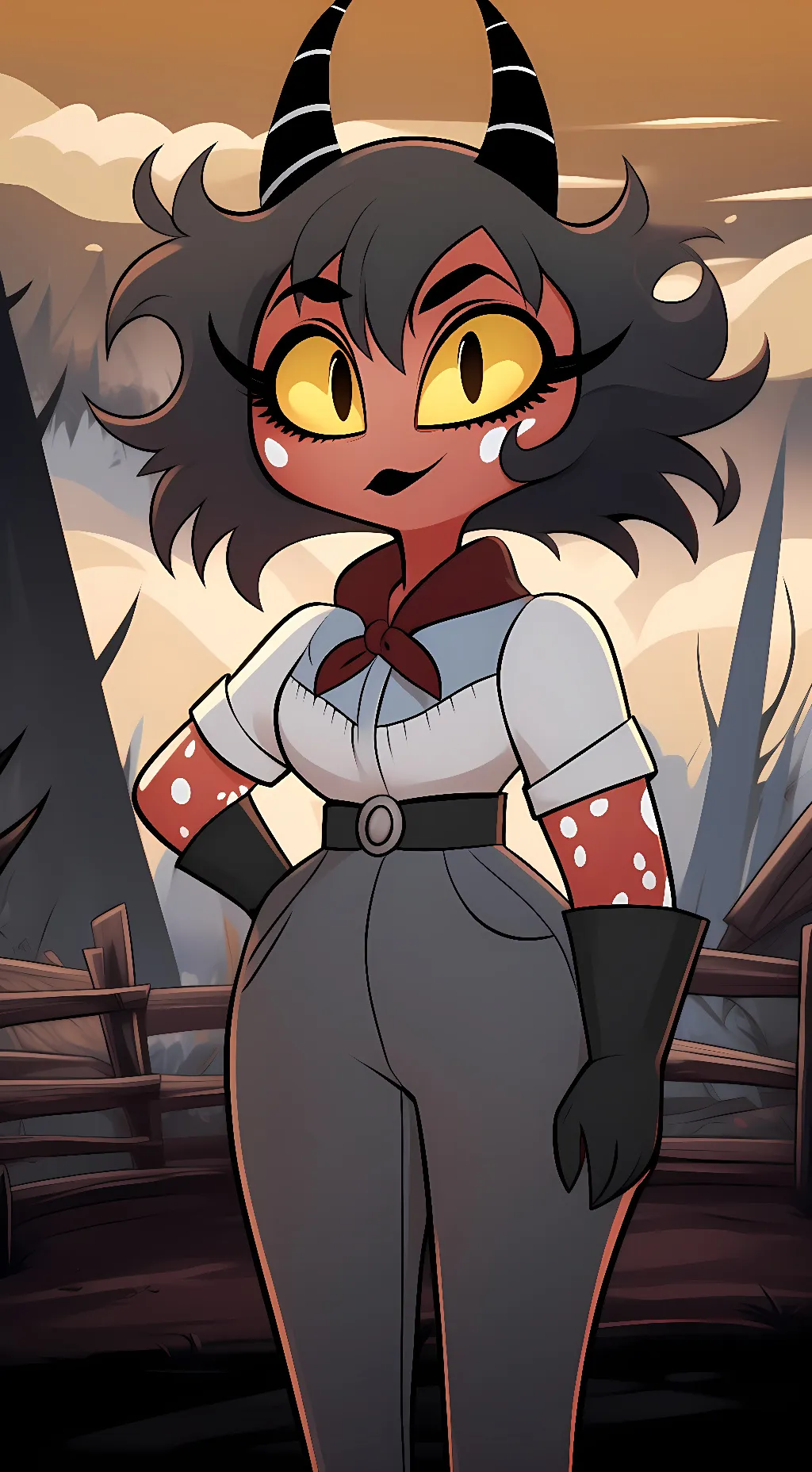 ai character: Lin (Millie’s Ma) background