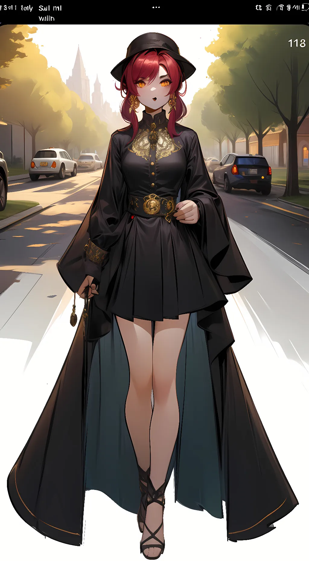 ai character: Jade background